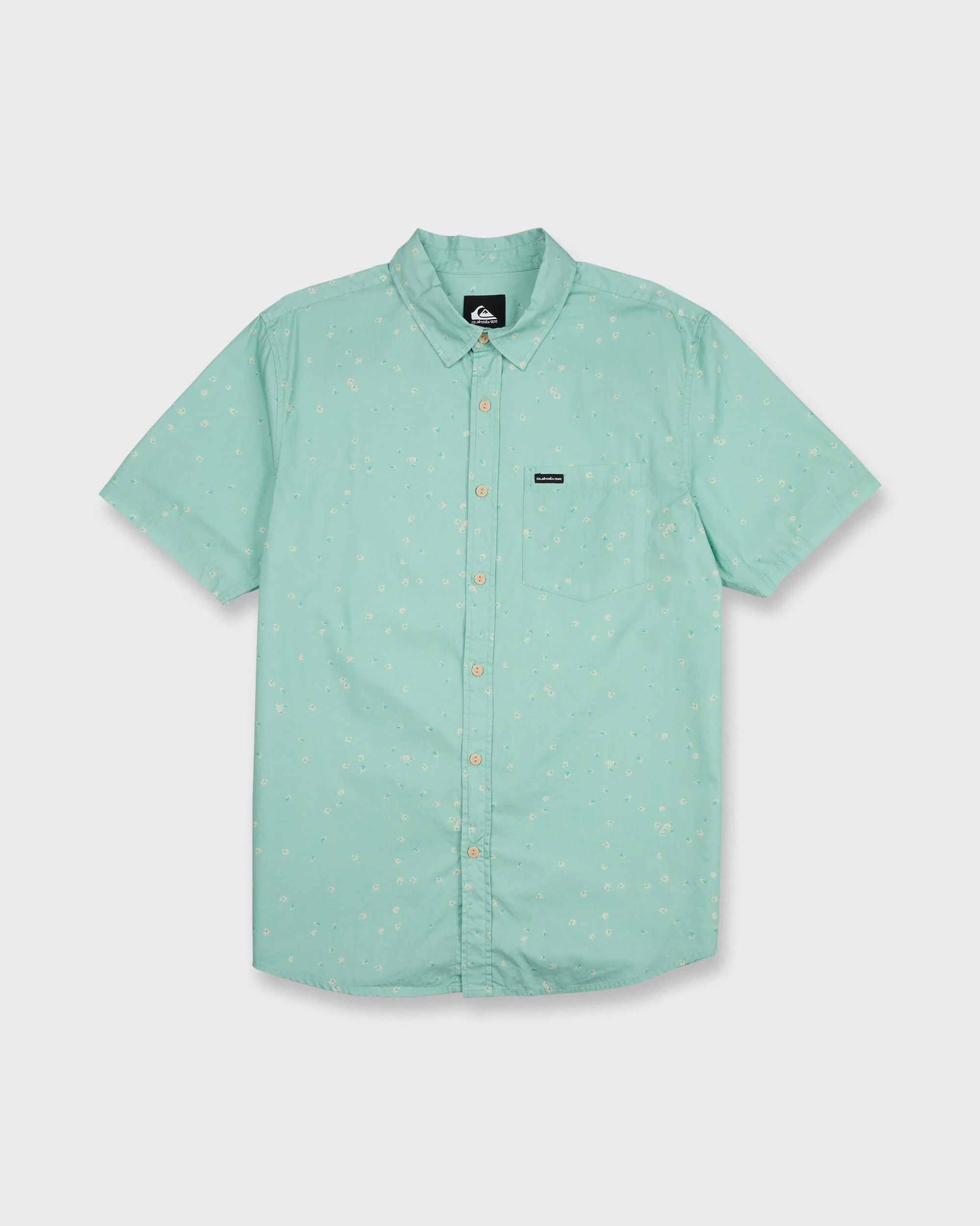 Ditsy Blossom Classic Short Sleeve Shirt - Blue Haze 6 Ditsy Blossom Classic Short Sleeve Shirt - Blue Haze