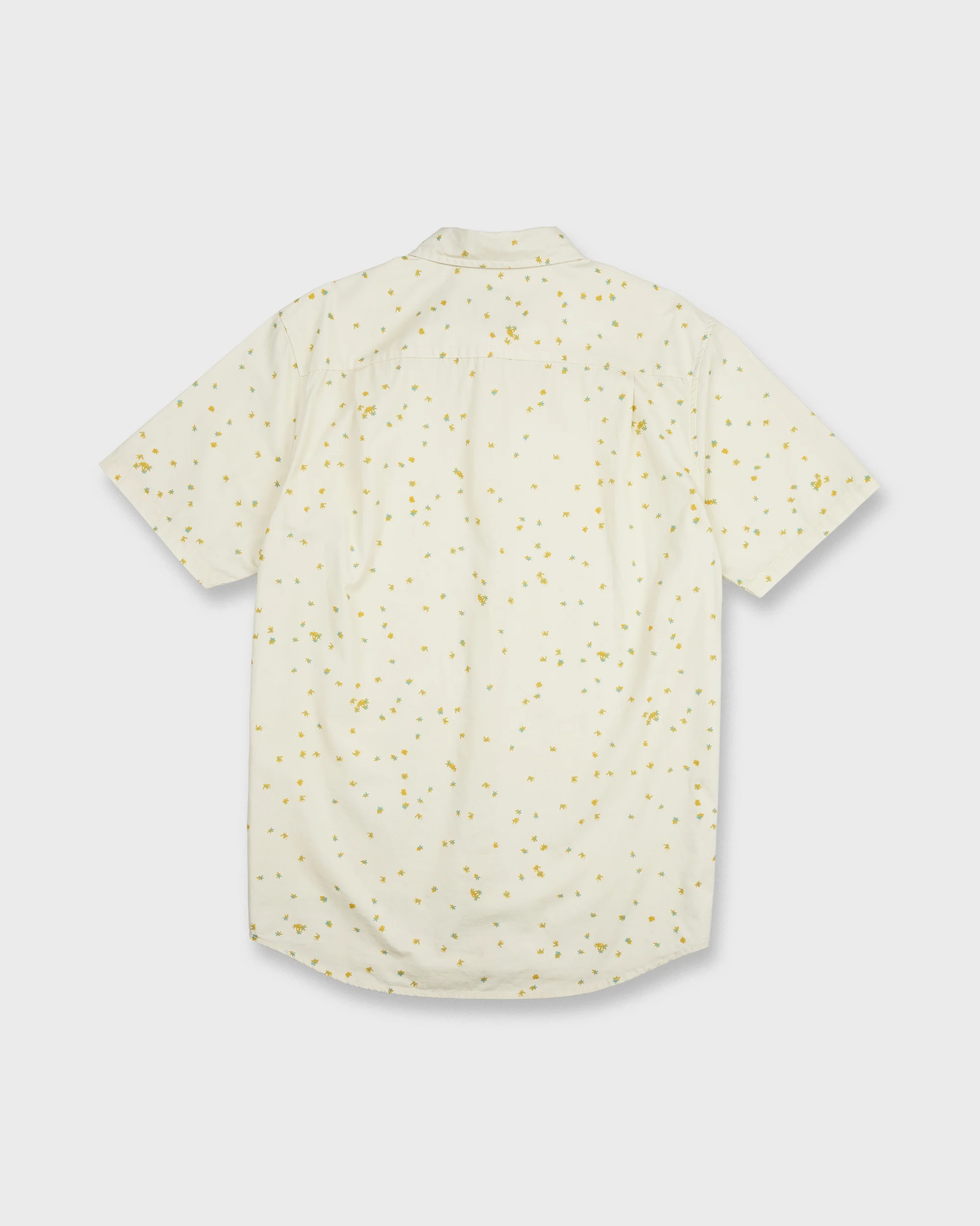 Ditsy Blossom Classic Short Sleeve Shirt - Bone White 7 Ditsy Blossom Classic Short Sleeve Shirt - Bone White