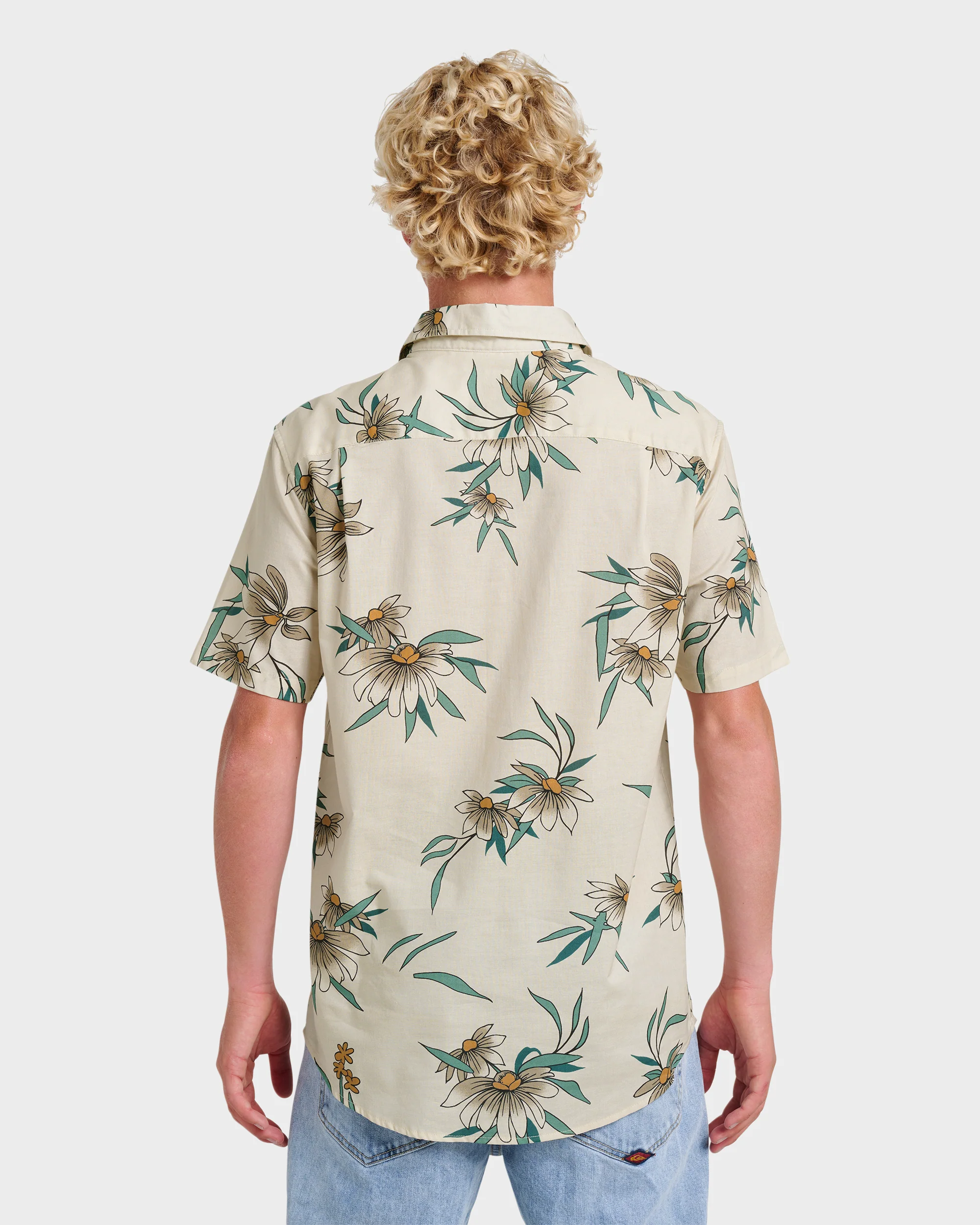 Costal Flora Classic Short Sleeve Shirt - Moonstruck 2 Costal Flora Classic Short Sleeve Shirt - Moonstruck
