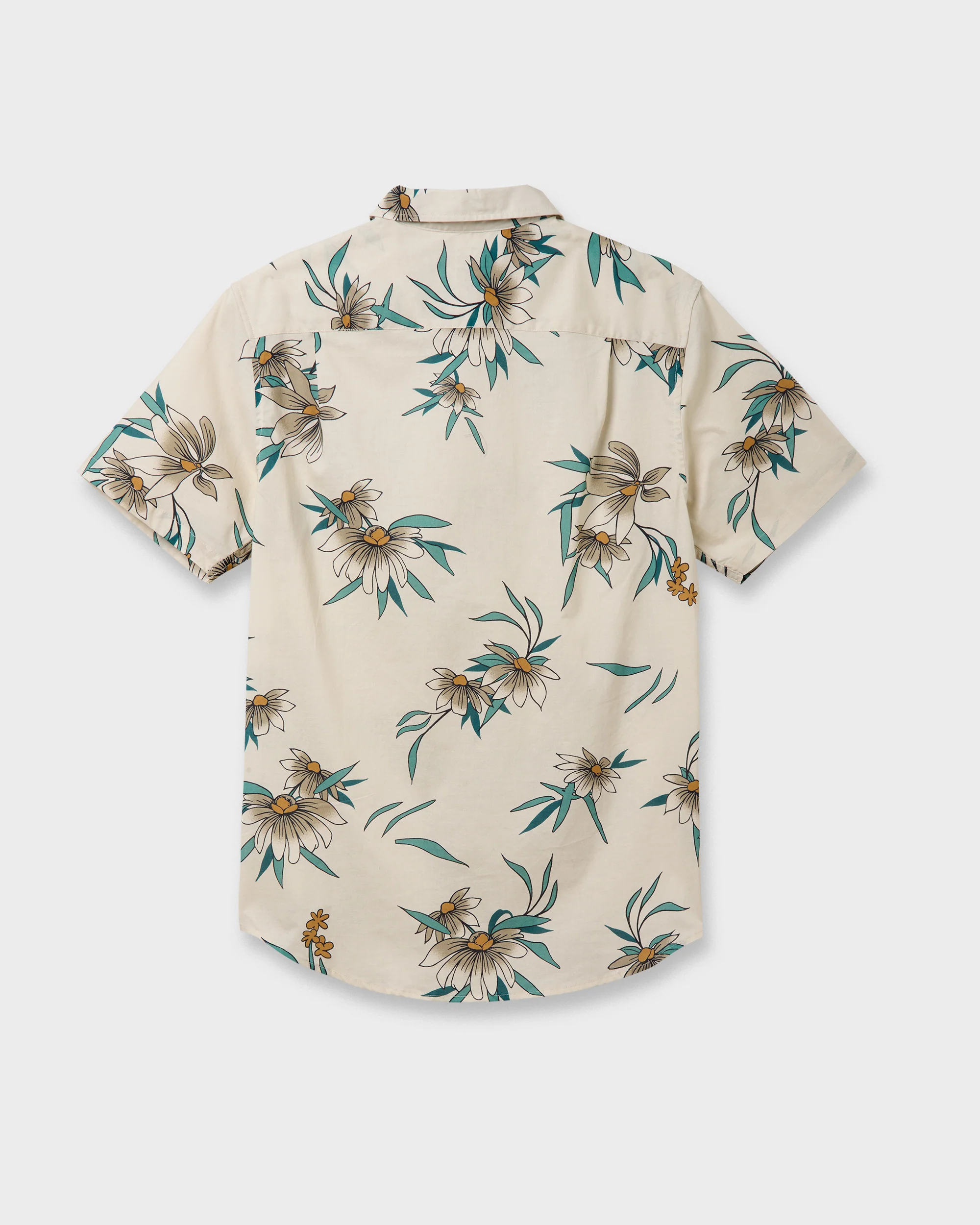 Costal Flora Classic Short Sleeve Shirt - Moonstruck 6 Costal Flora Classic Short Sleeve Shirt - Moonstruck