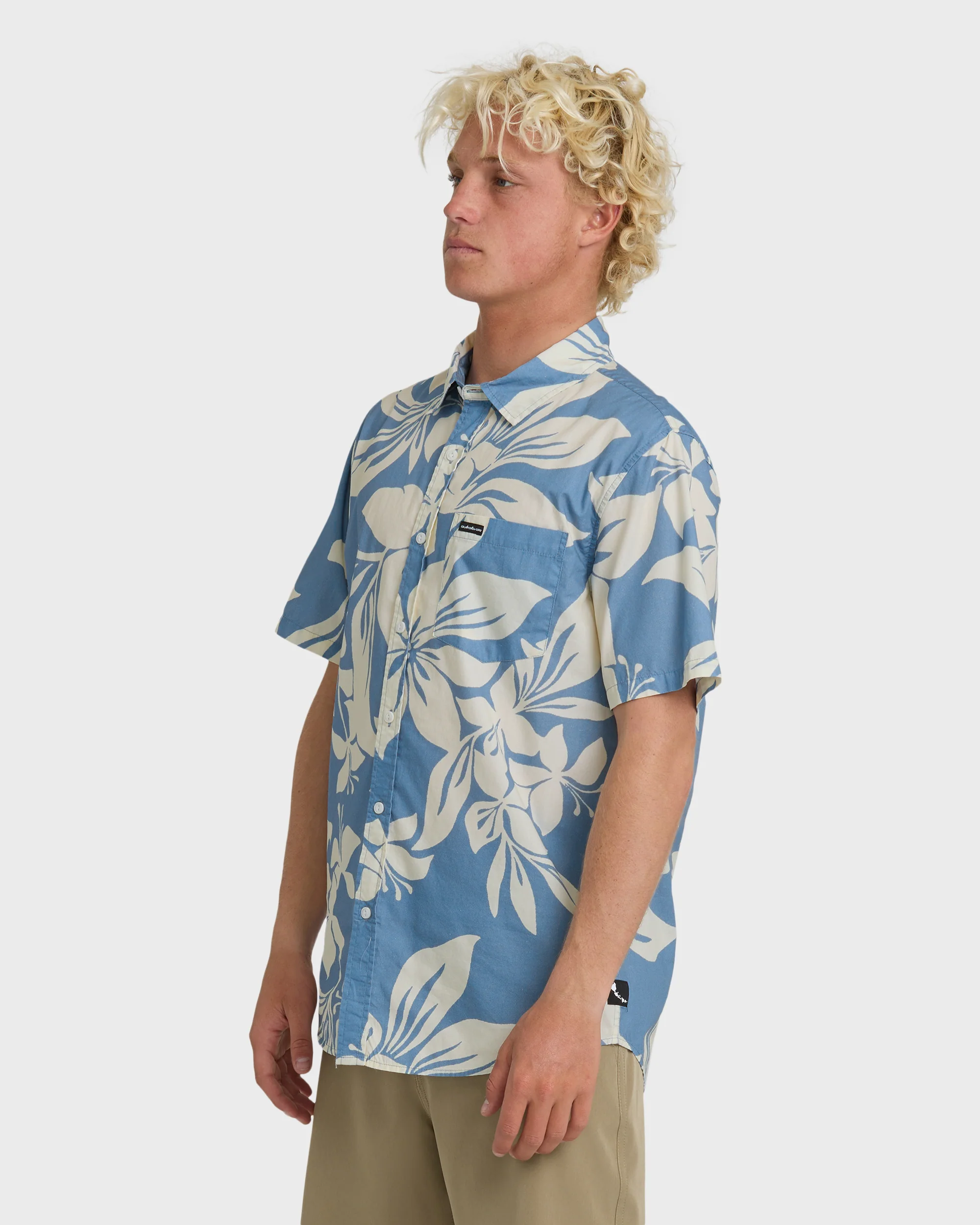 Kailua Classic Printed Short Sleeve Shirt - Riviera 4 Kailua Classic Printed Short Sleeve Shirt - Riviera