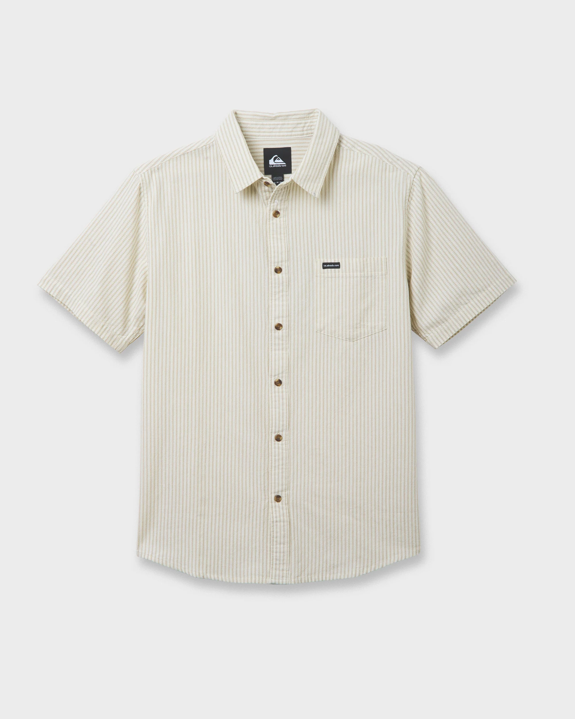 Oxford Stripe Classic Short Sleeve Shirt - Moonstruck 5 Oxford Stripe Classic Short Sleeve Shirt - Moonstruck