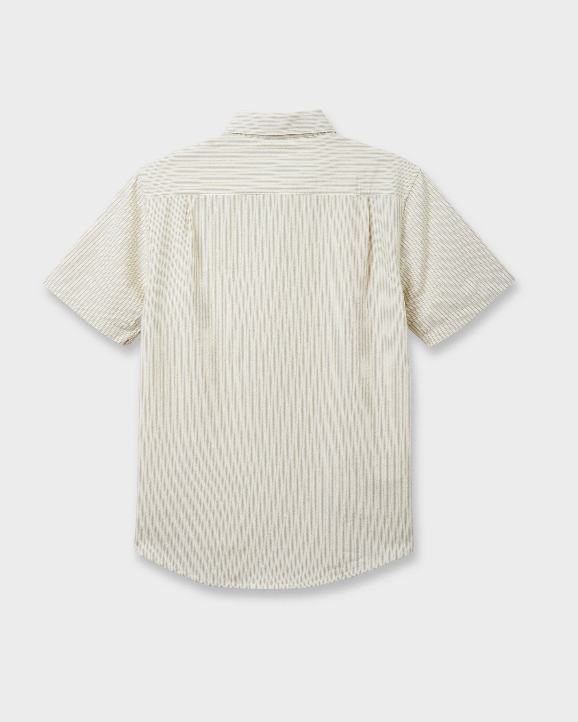 Oxford Stripe Classic Short Sleeve Shirt - Moonstruck 6 Oxford Stripe Classic Short Sleeve Shirt - Moonstruck