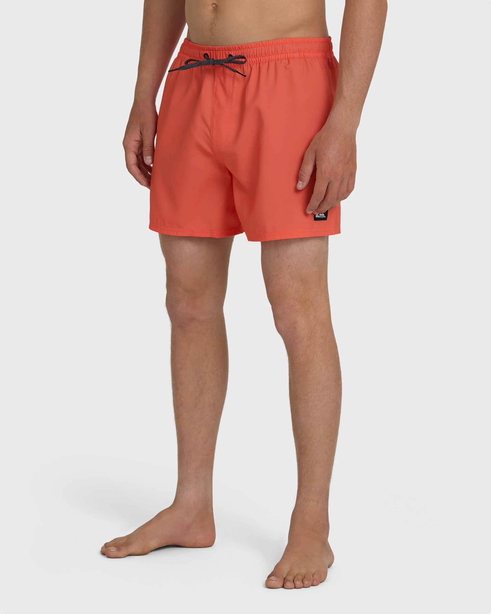 Everyday Solid 15" Swim Trunks - Hot Coral 4 Everyday Solid 15" Swim Trunks - Hot Coral