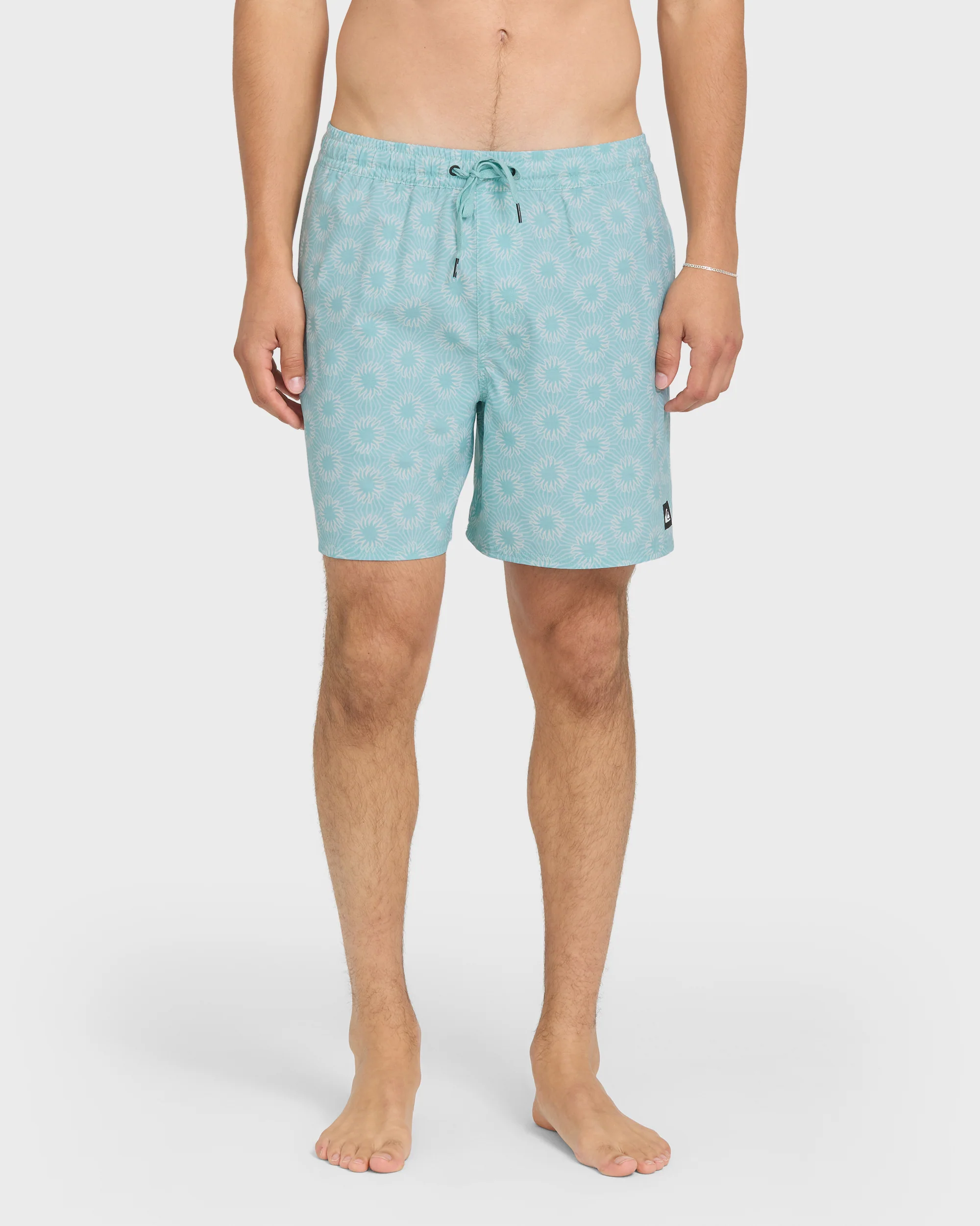 Ocean Mayhem 17" Swim Trunks - Aqua 1 Ocean Mayhem 17" Swim Trunks - Aqua