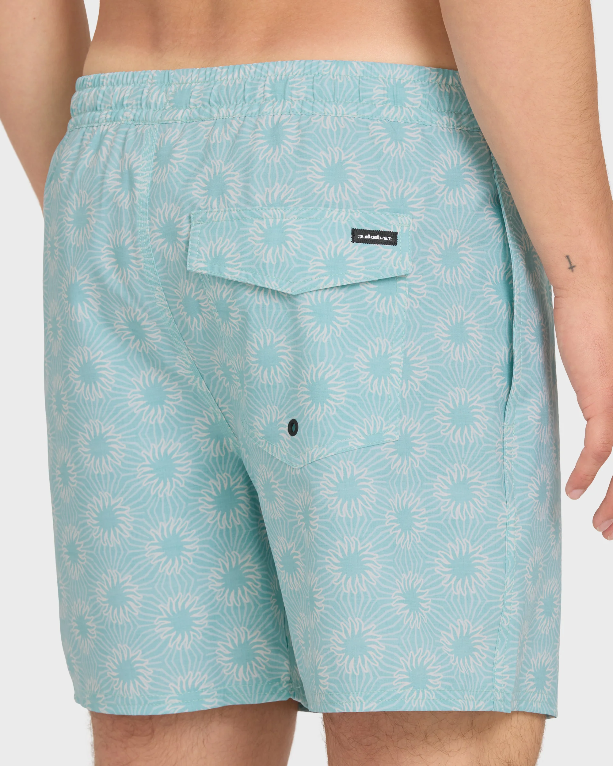 Ocean Mayhem 17" Swim Trunks - Aqua 5 Ocean Mayhem 17" Swim Trunks - Aqua