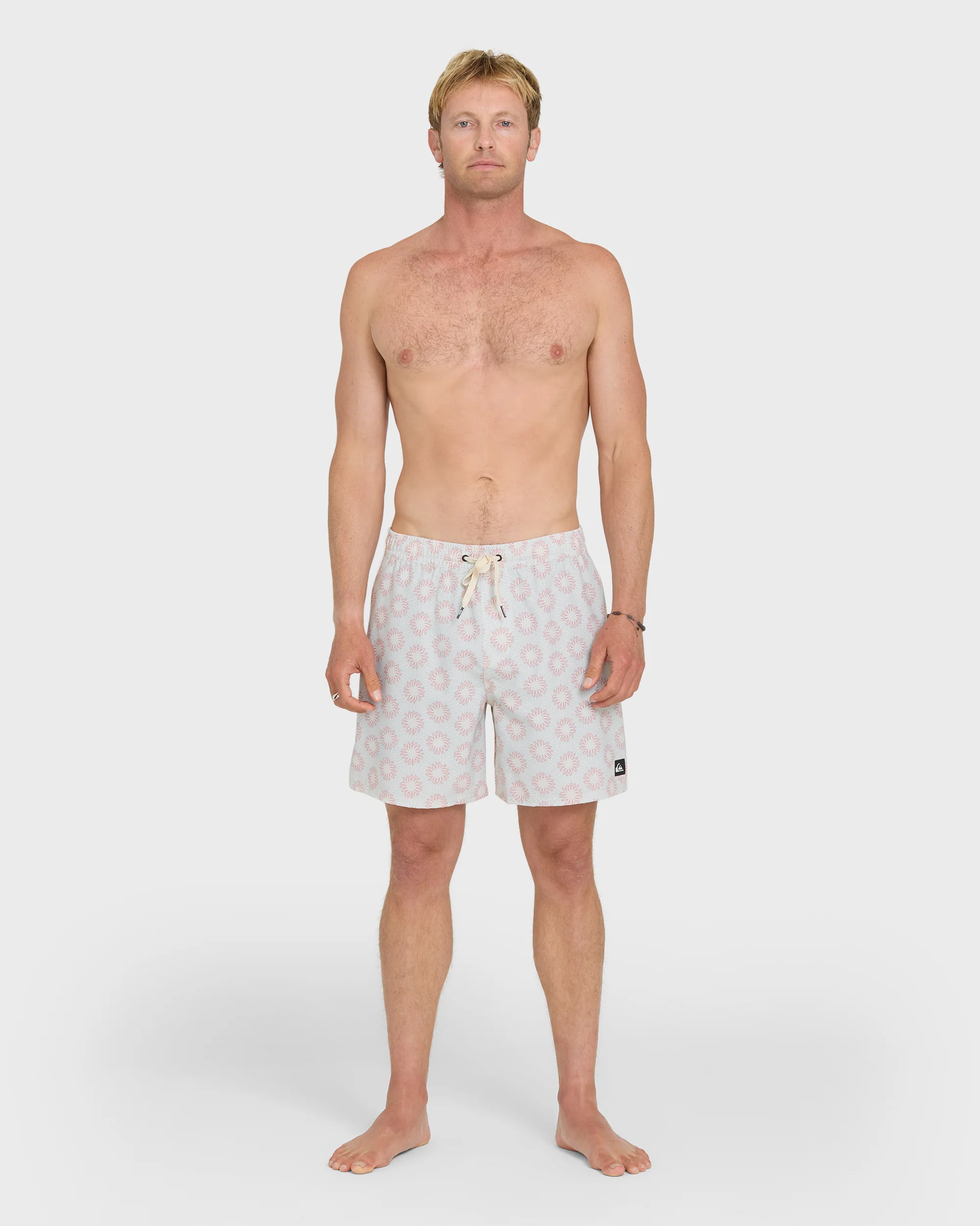 Ocean Mayhem 17" Swim Trunks - Bone White 3 Ocean Mayhem 17" Swim Trunks - Bone White
