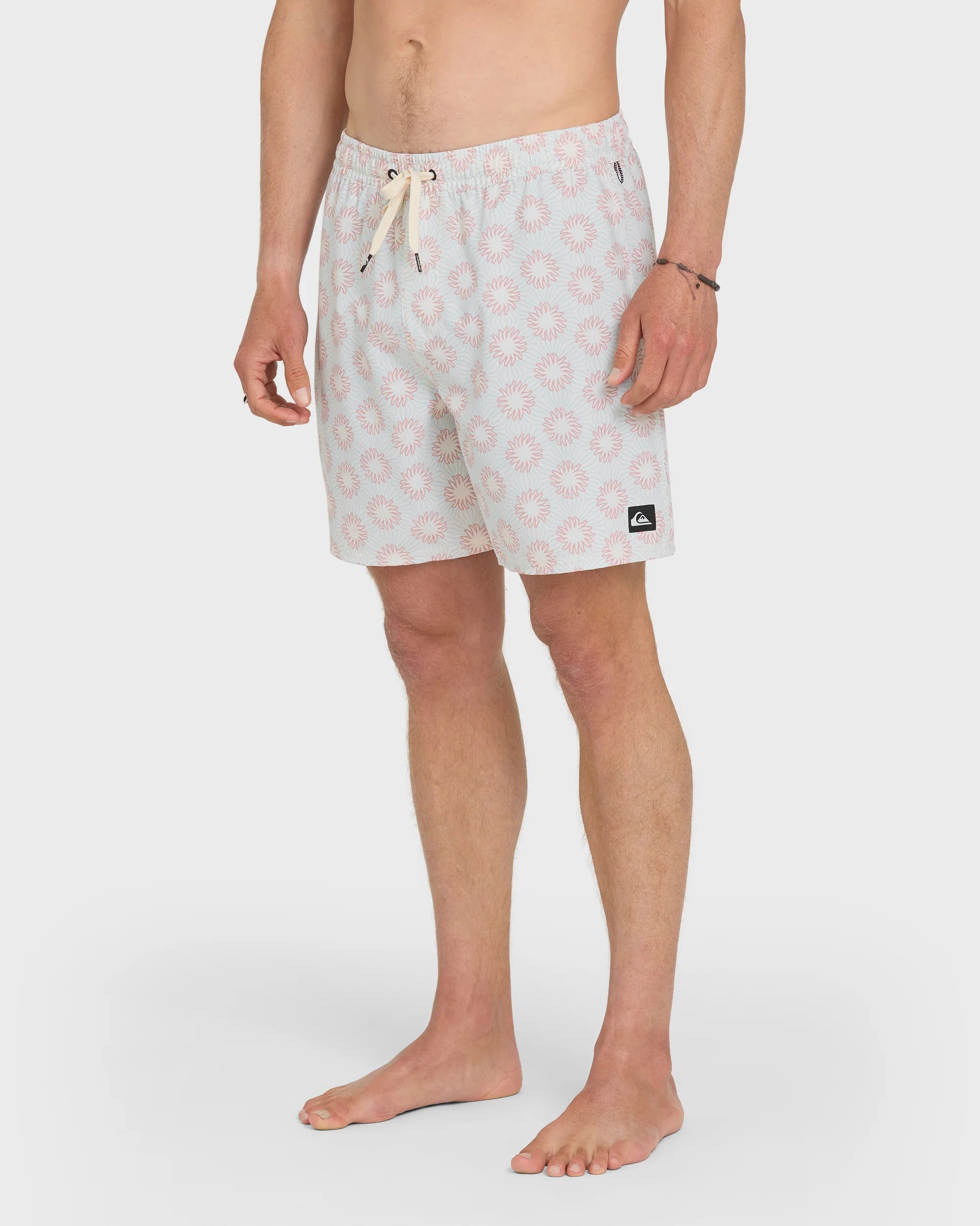 Ocean Mayhem 17" Swim Trunks - Bone White 4 Ocean Mayhem 17" Swim Trunks - Bone White