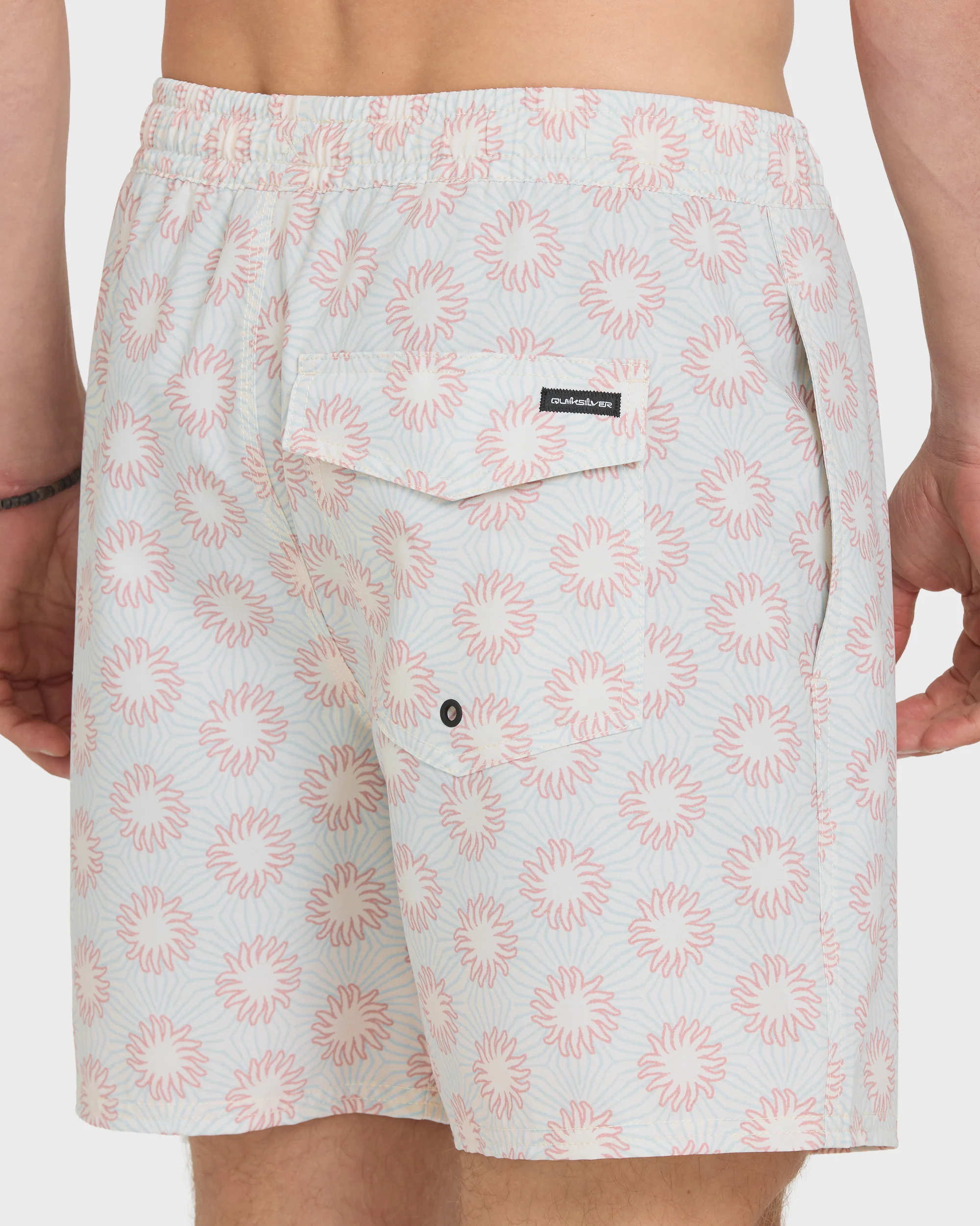 Ocean Mayhem 17" Swim Trunks - Bone White 5 Ocean Mayhem 17" Swim Trunks - Bone White