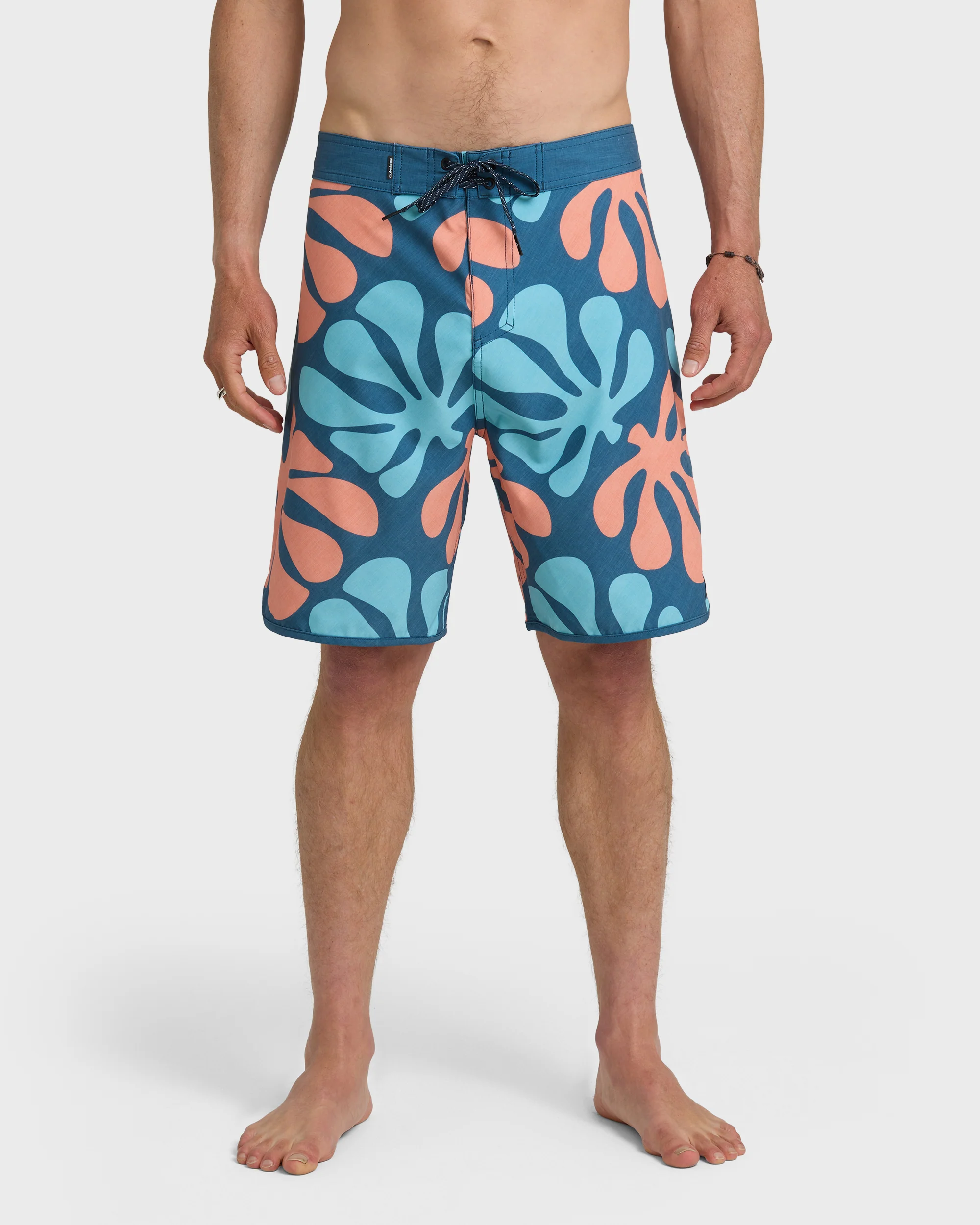 SurfSilk Sol Tiles Scallop 19" Boardshorts - Dark Denim 1 SurfSilk Sol Tiles Scallop 19" Boardshorts - Dark Denim