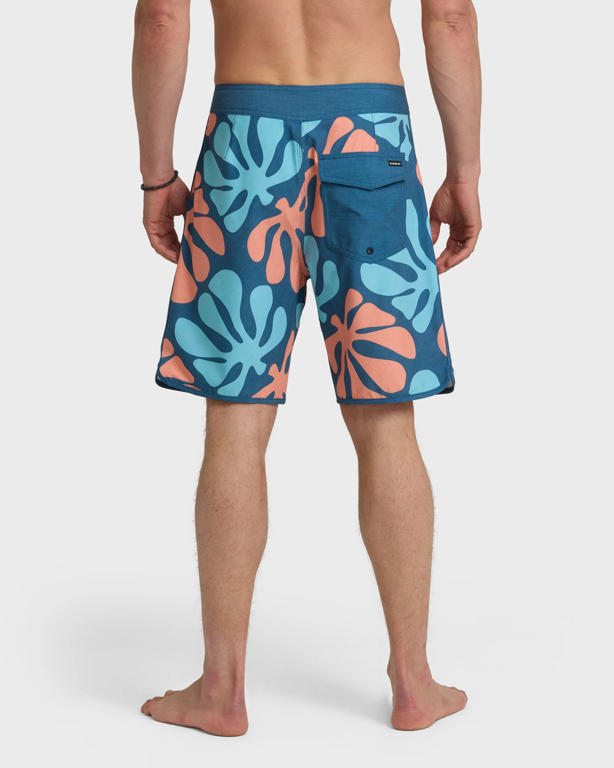 SurfSilk Sol Tiles Scallop 19" Boardshorts - Dark Denim 2 SurfSilk Sol Tiles Scallop 19" Boardshorts - Dark Denim