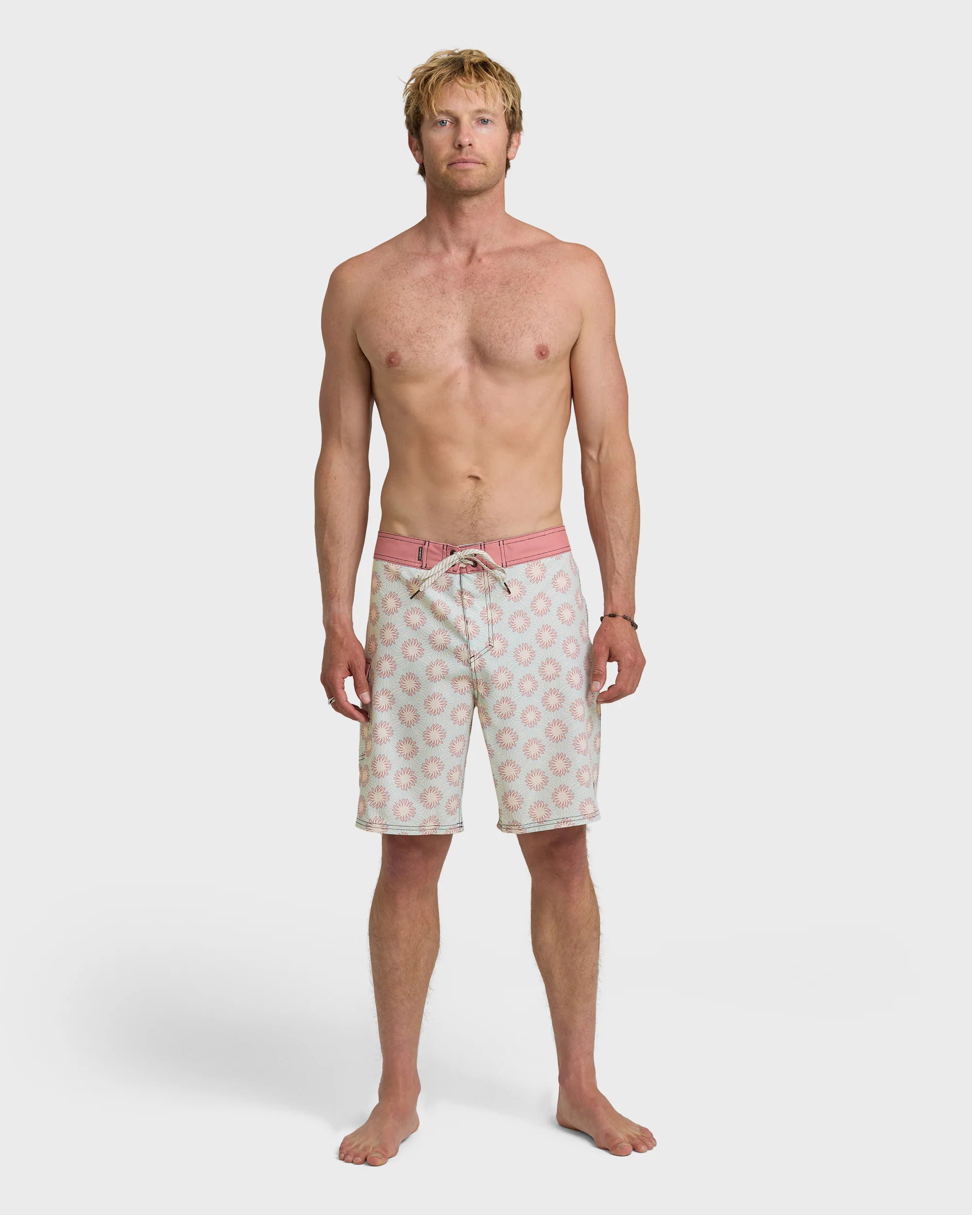 Ocean Mayhem 19" Boardshorts - Bone White 3 Ocean Mayhem 19" Boardshorts - Bone White
