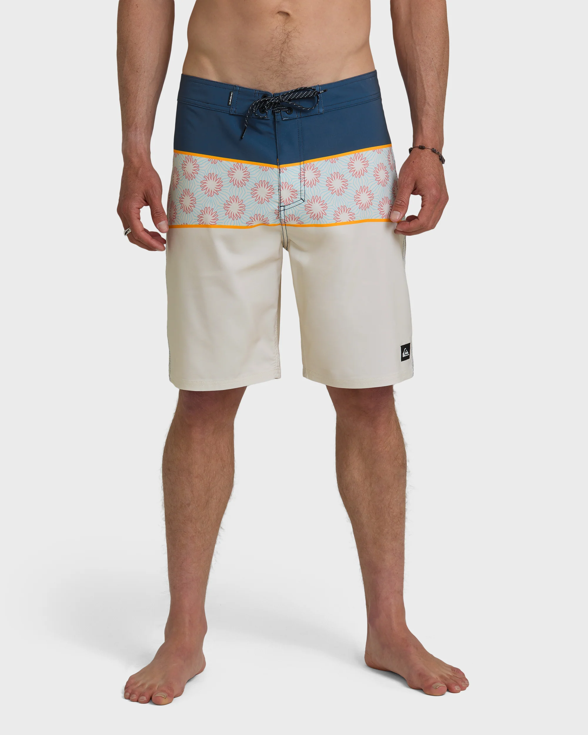 Surfsilk Panel 20" Boardshorts - Bone White 1 Surfsilk Panel 20" Boardshorts - Bone White