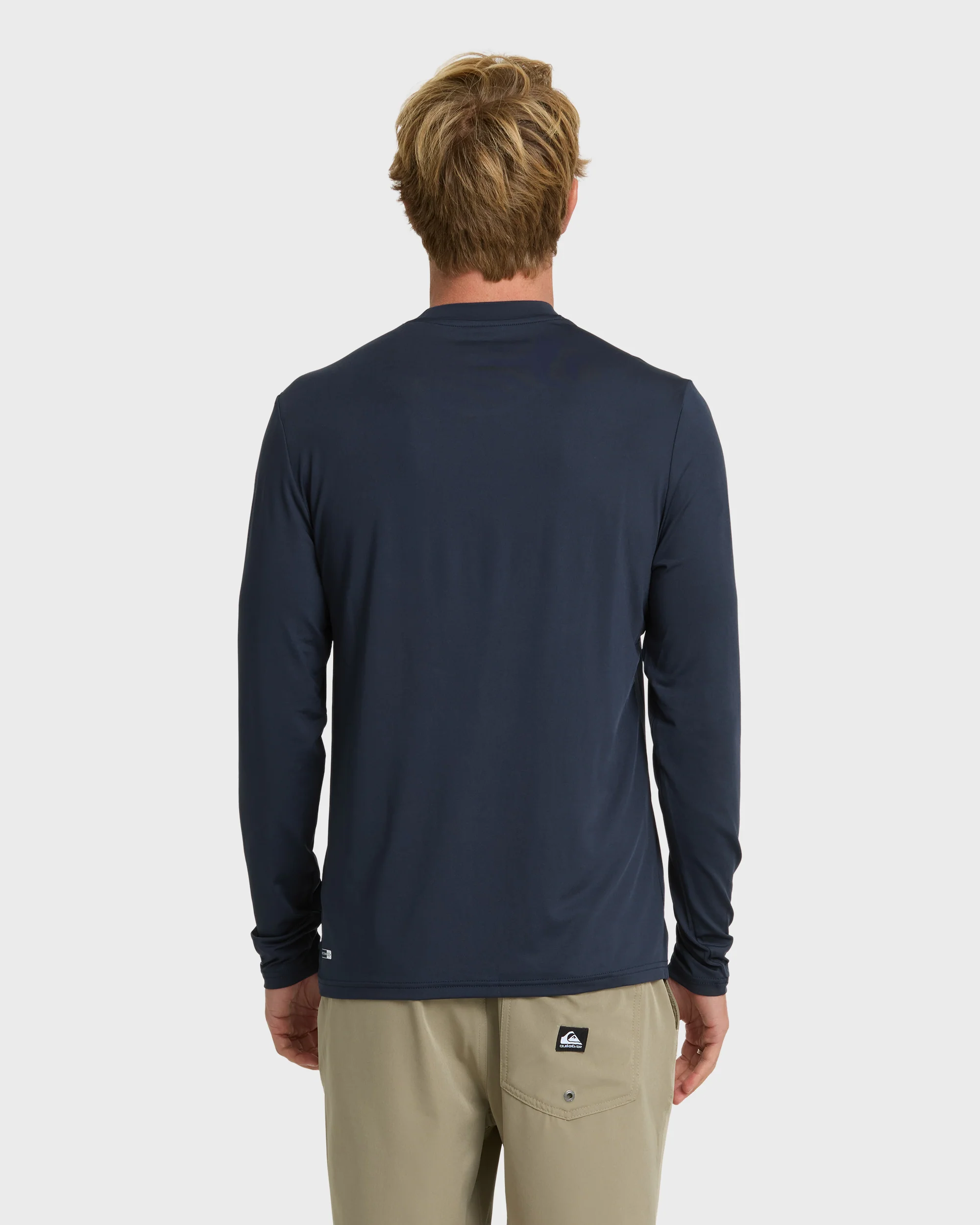 Comp Logo Large Logo Long Sleeve Rashguard - Navy 2 Comp Logo Large Logo Long Sleeve Rashguard - Navy