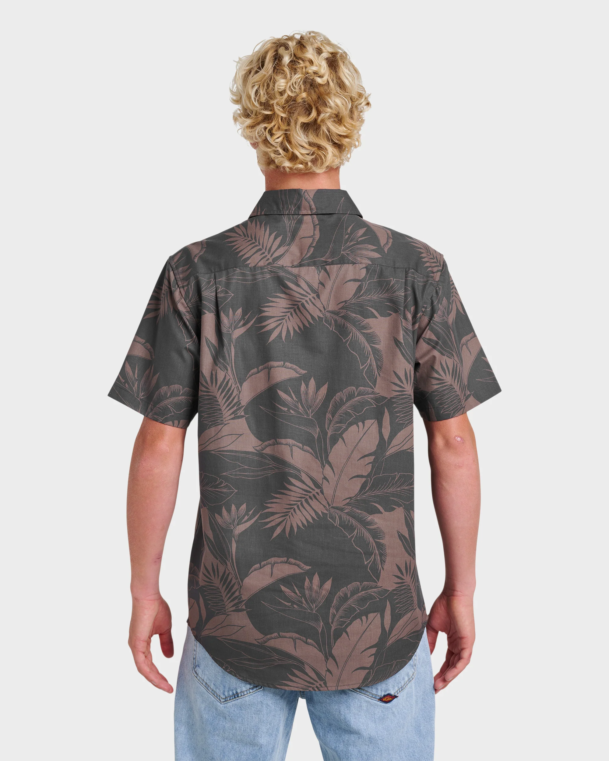 Kahanu Classic Short Sleeve Shirt - Black 2 Kahanu Classic Short Sleeve Shirt - Black