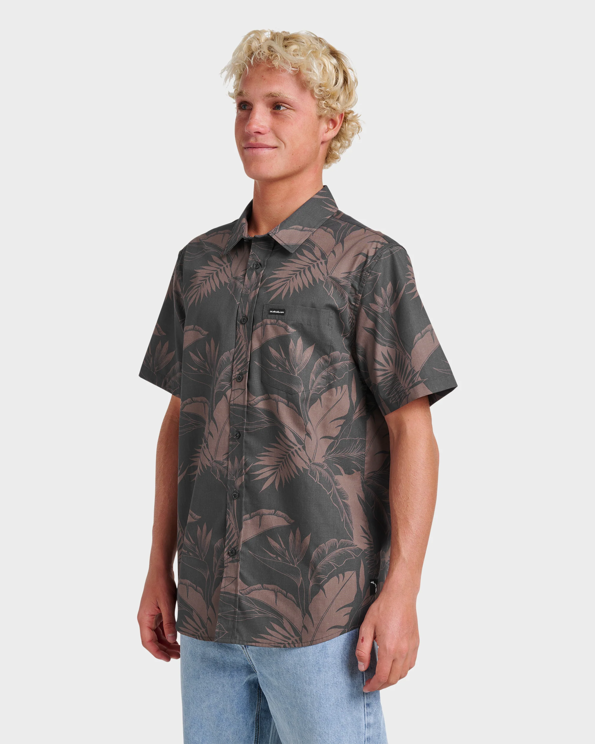 Kahanu Classic Short Sleeve Shirt - Black 3 Kahanu Classic Short Sleeve Shirt - Black