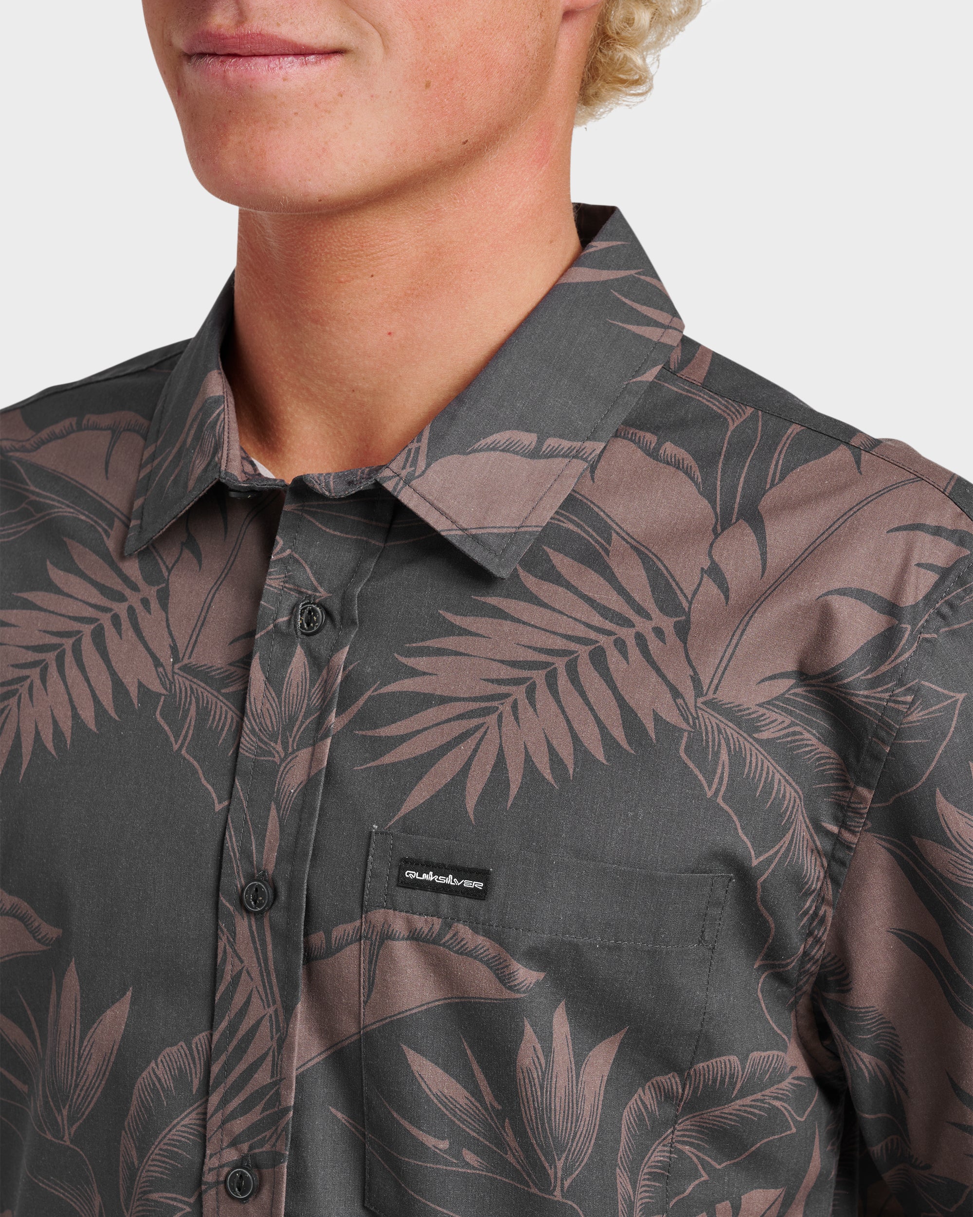 Kahanu Classic Short Sleeve Shirt - Black 4 Kahanu Classic Short Sleeve Shirt - Black
