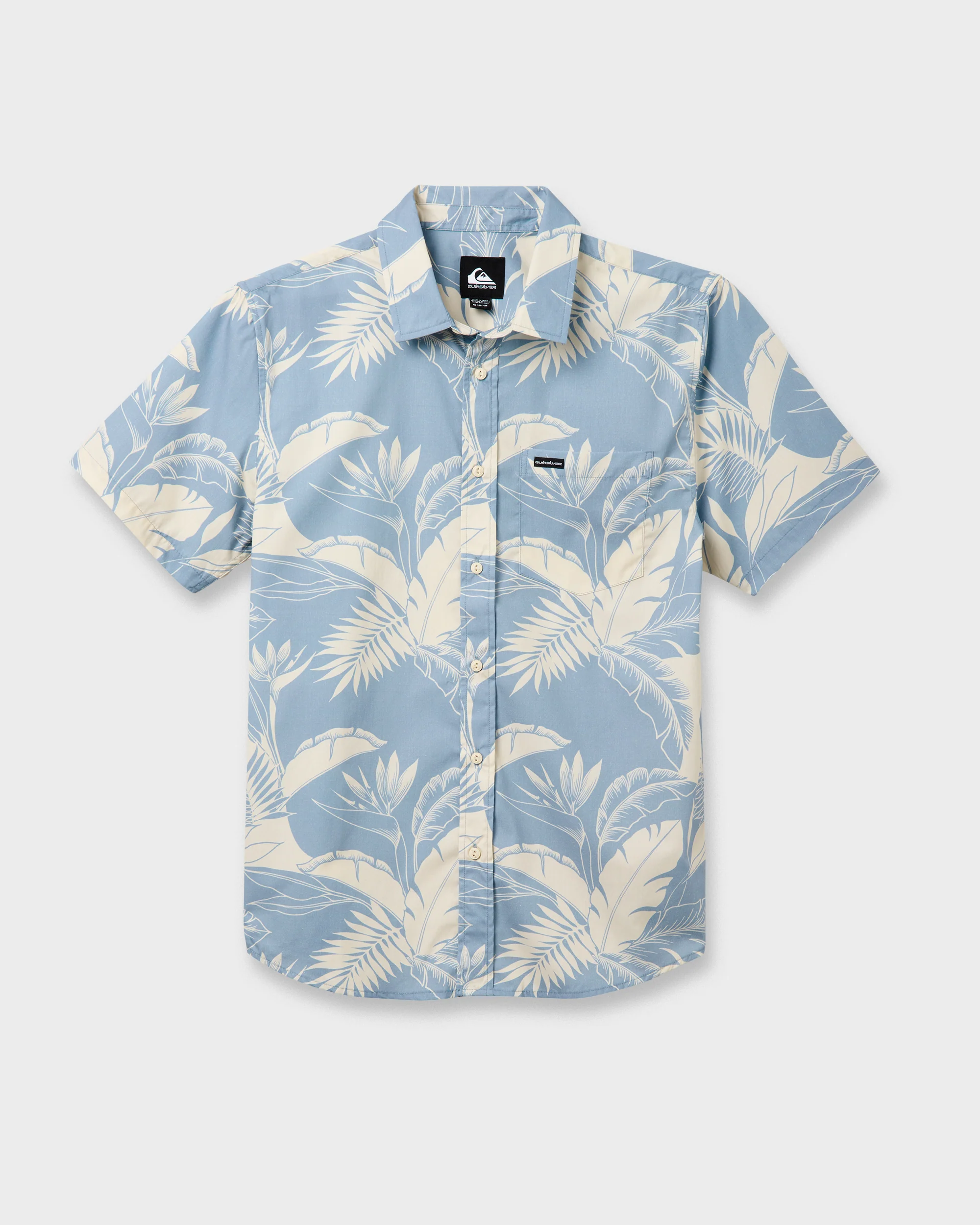 Kahanu Classic Short Sleeve Shirt - Ashley Blue 5 Kahanu Classic Short Sleeve Shirt - Ashley Blue