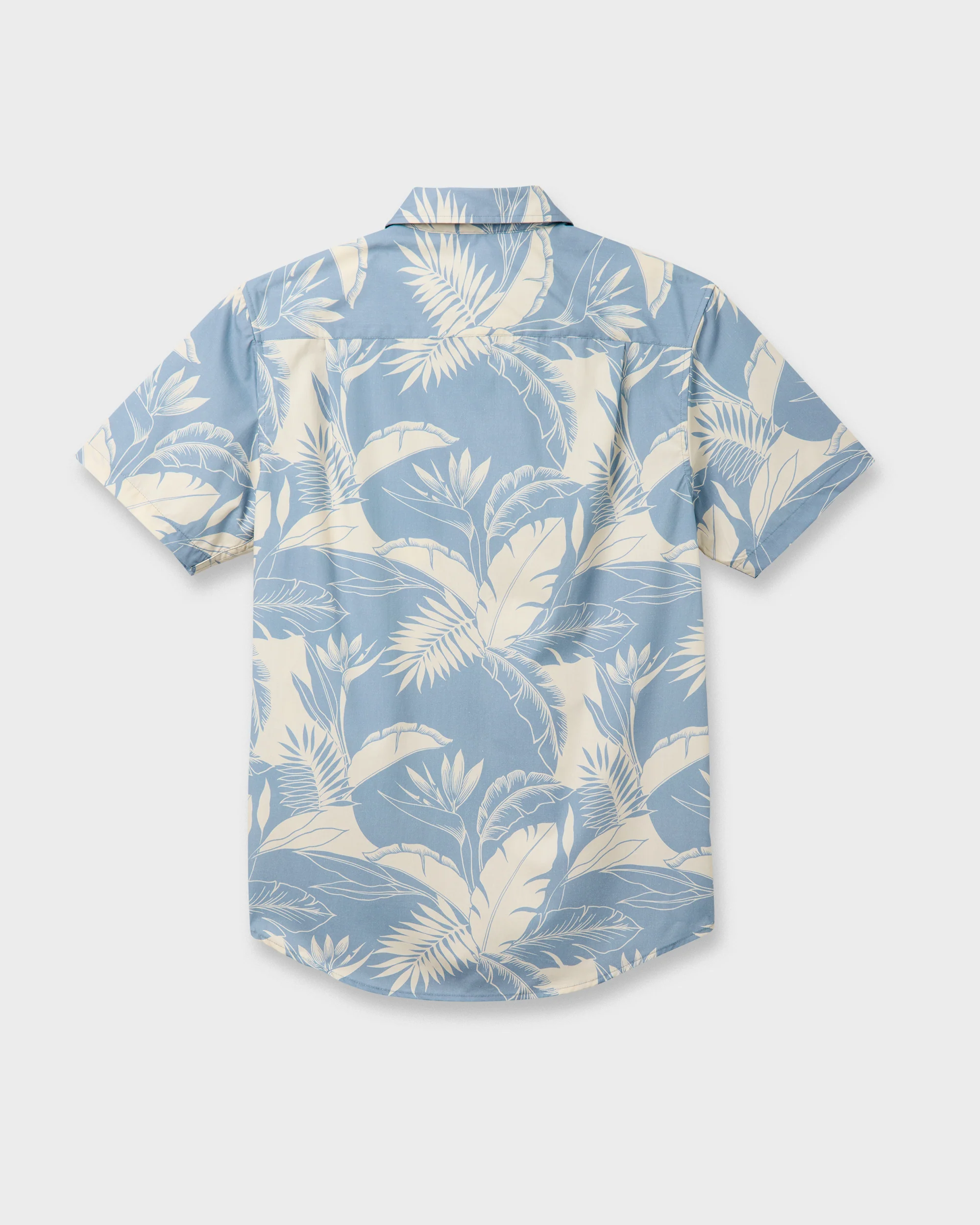 Kahanu Classic Short Sleeve Shirt - Ashley Blue 6 Kahanu Classic Short Sleeve Shirt - Ashley Blue