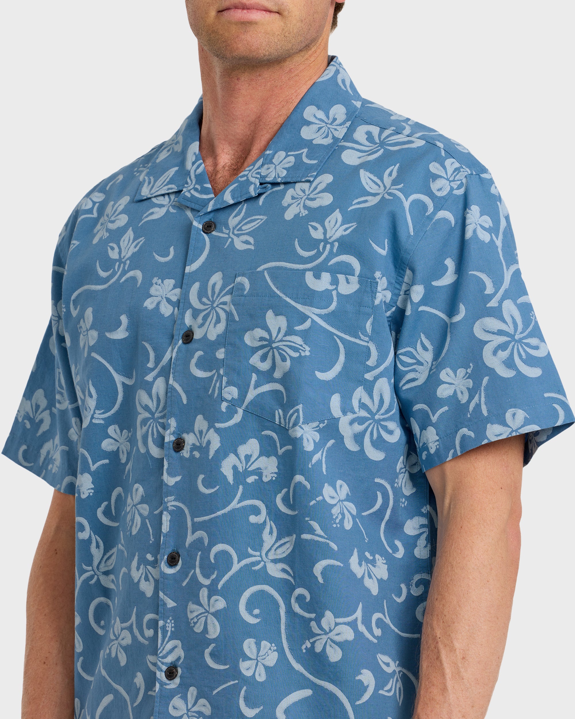 Lo-Biscus DNA Short Sleeve Camp Shirt - Riviera 6 Lo-Biscus DNA Short Sleeve Camp Shirt - Riviera