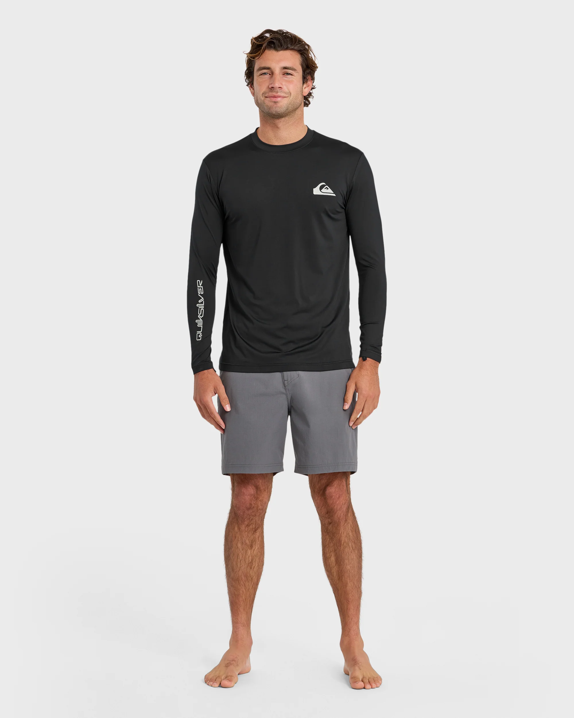 Everyday Long Sleeve Surf Tee - Black 3 Everyday Long Sleeve Surf Tee - Black