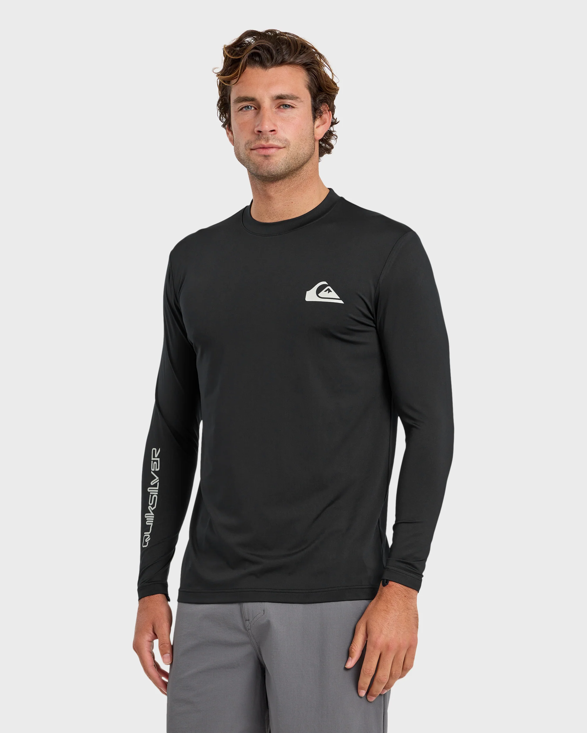 Everyday Long Sleeve Surf Tee - Black 4 Everyday Long Sleeve Surf Tee - Black