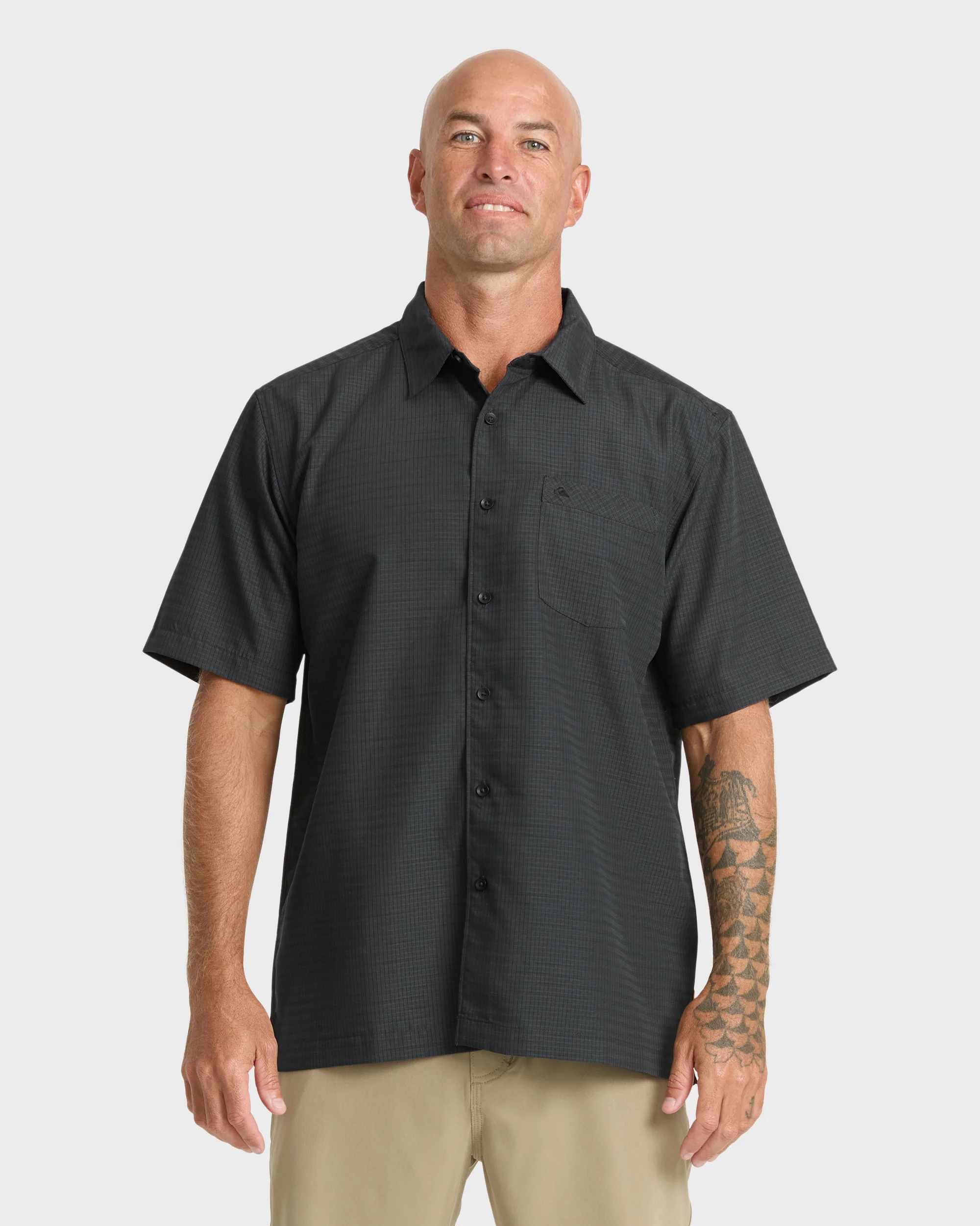 Waterman Centinela Premium Anti-Wrinkle Shirt - Black 1 Waterman Centinela Premium Anti-Wrinkle Shirt - Black