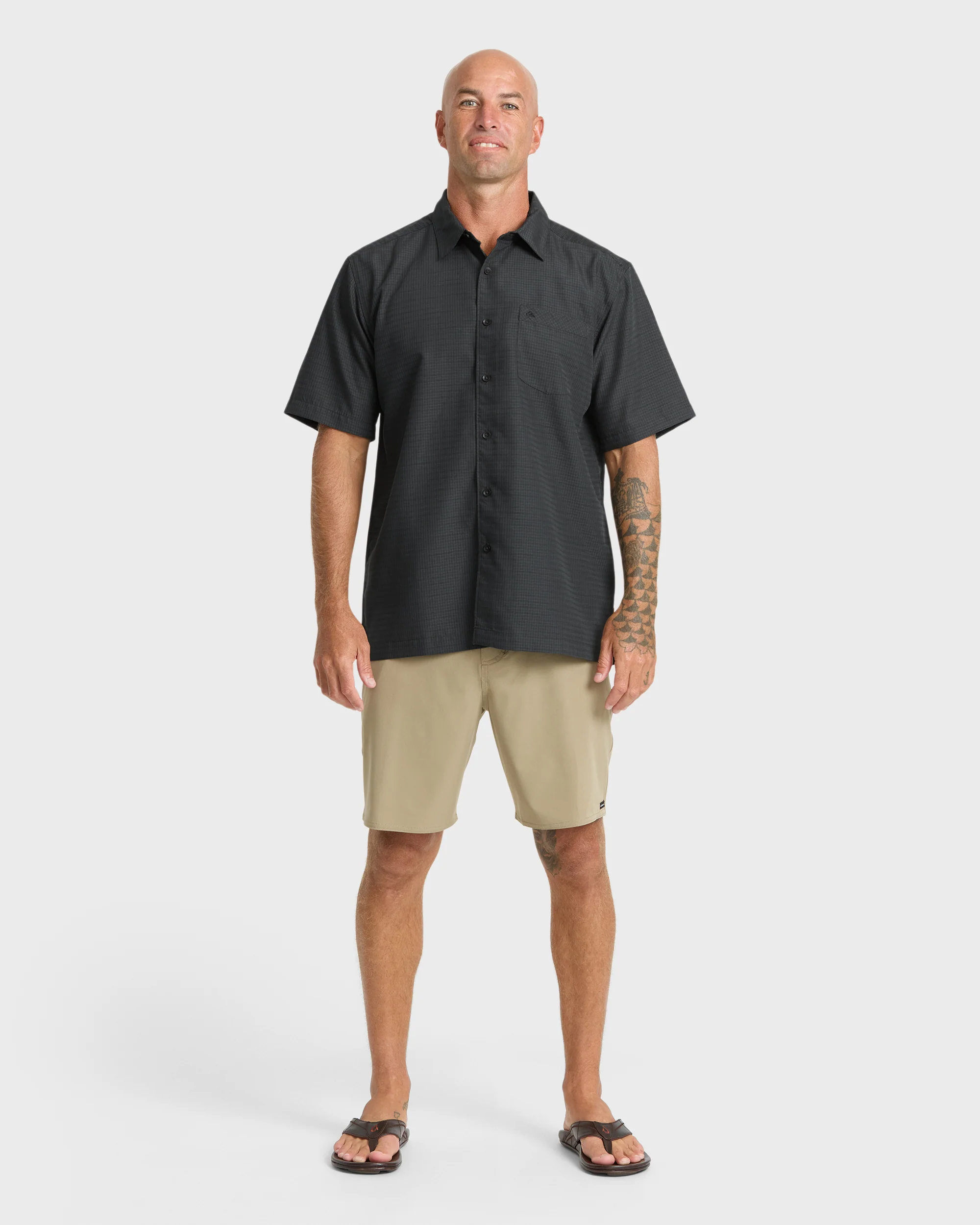 Waterman Centinela Premium Anti-Wrinkle Shirt - Black 3 Waterman Centinela Premium Anti-Wrinkle Shirt - Black