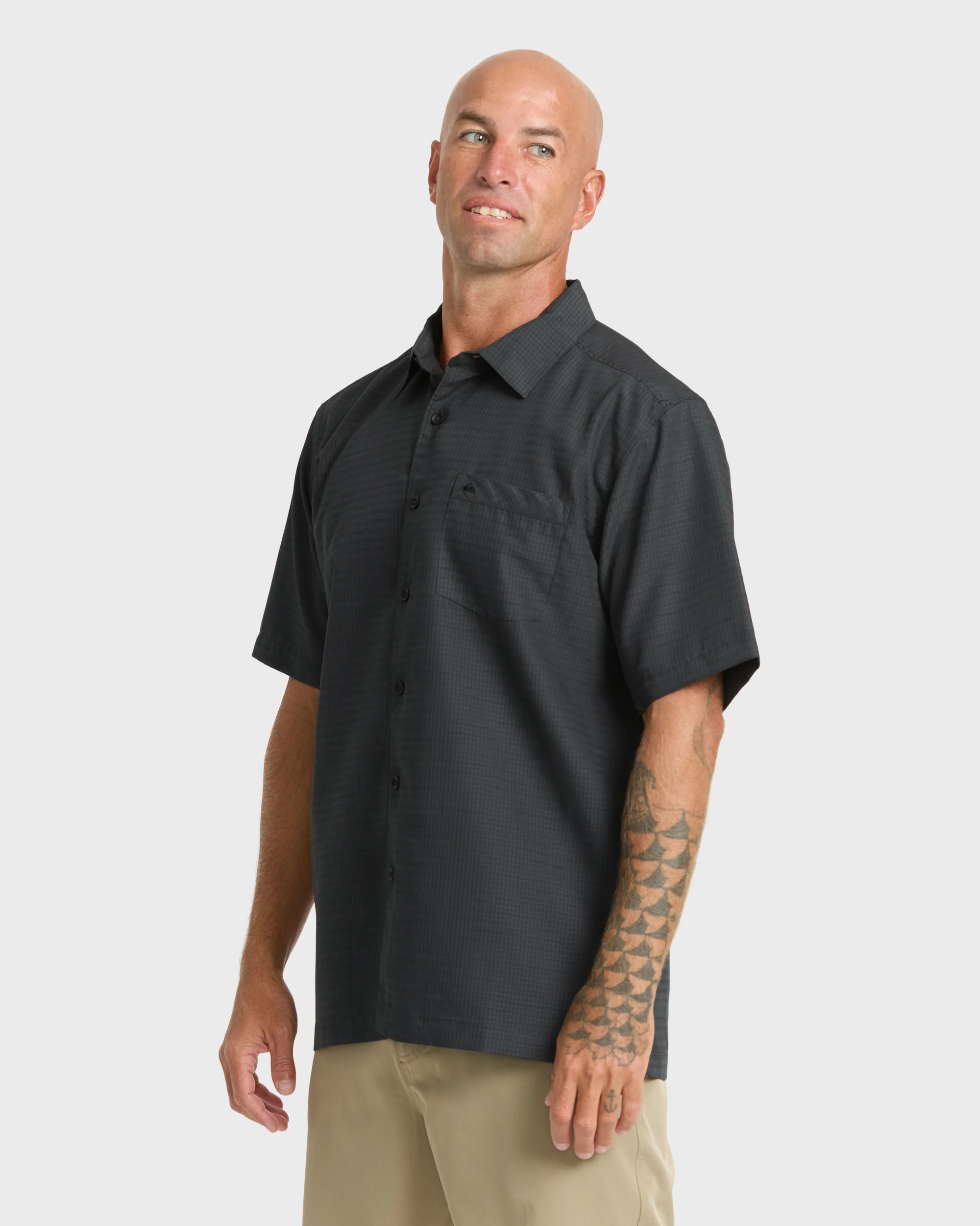 Waterman Centinela Premium Anti-Wrinkle Shirt - Black 4 Waterman Centinela Premium Anti-Wrinkle Shirt - Black