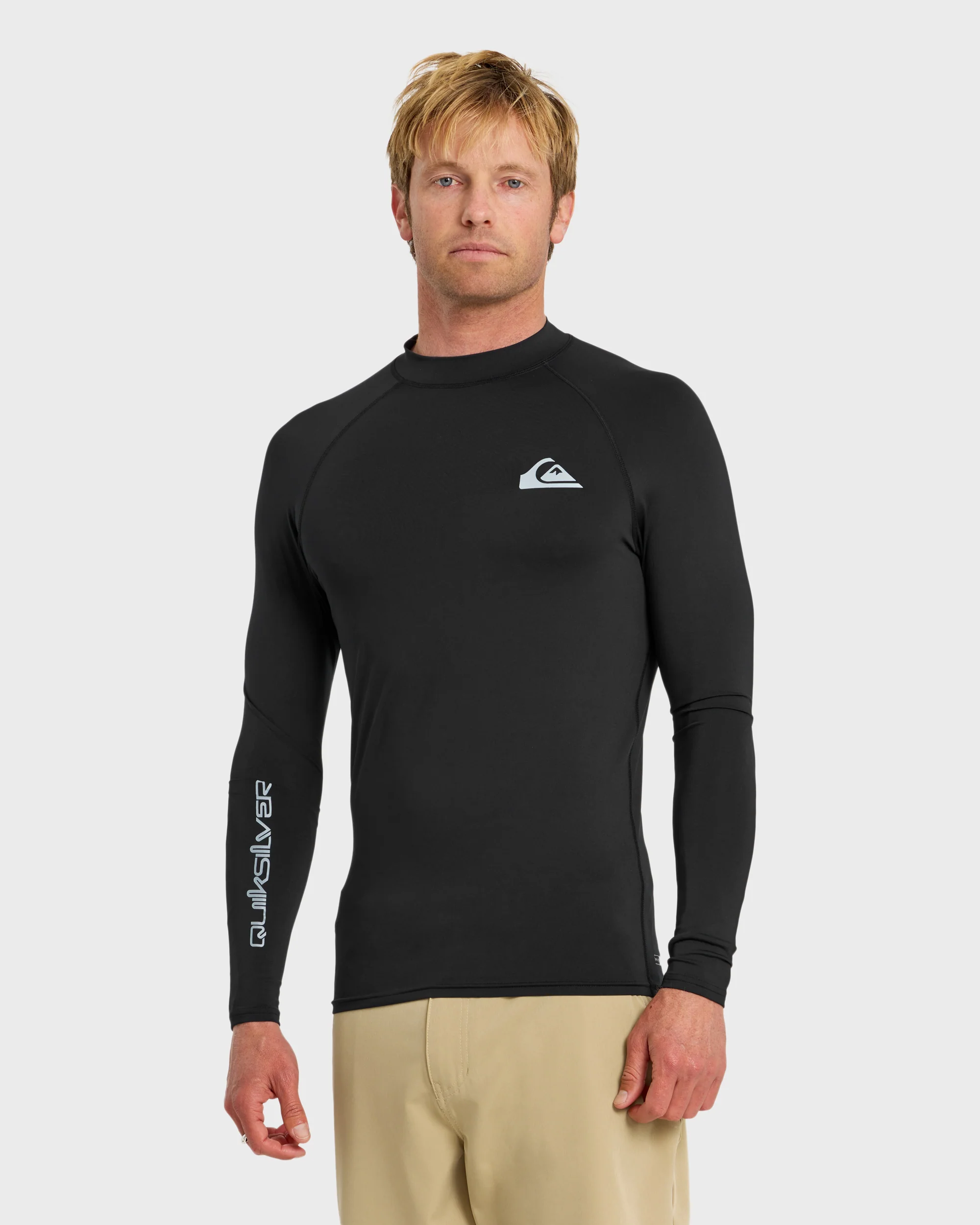 Everyday UPF 50 Long Sleeve Rashguard - Black 4 Everyday UPF 50 Long Sleeve Rashguard - Black