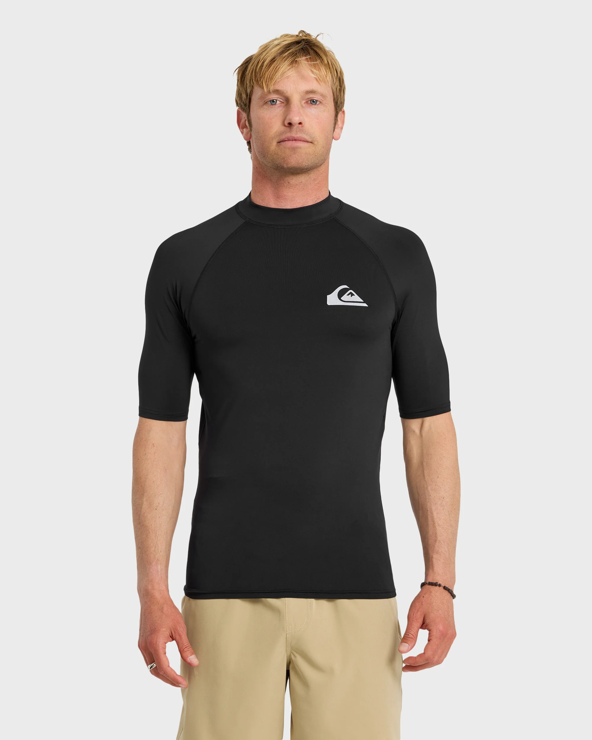 Everyday UPF 50 Short Sleeve Rashguard - Black 1 Everyday UPF 50 Short Sleeve Rashguard - Black