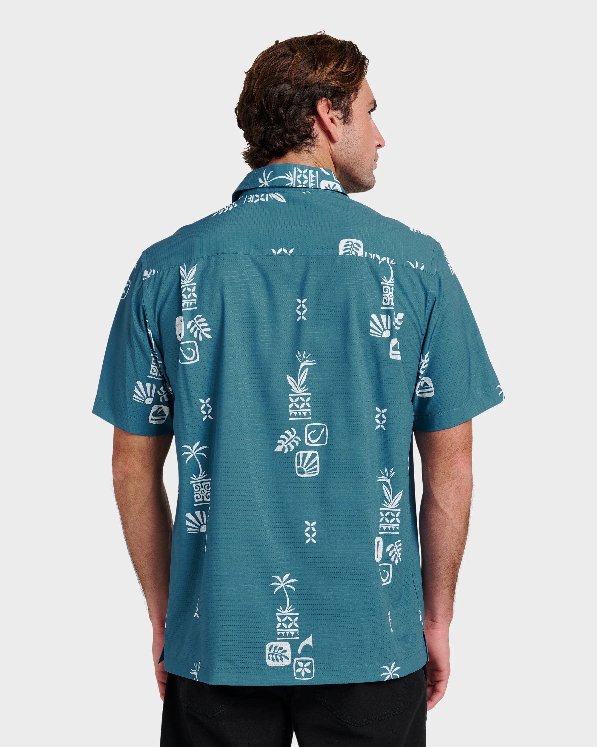 Waterman Mystic Fin Shirt - Real Teal 2 Waterman Mystic Fin Shirt - Real Teal