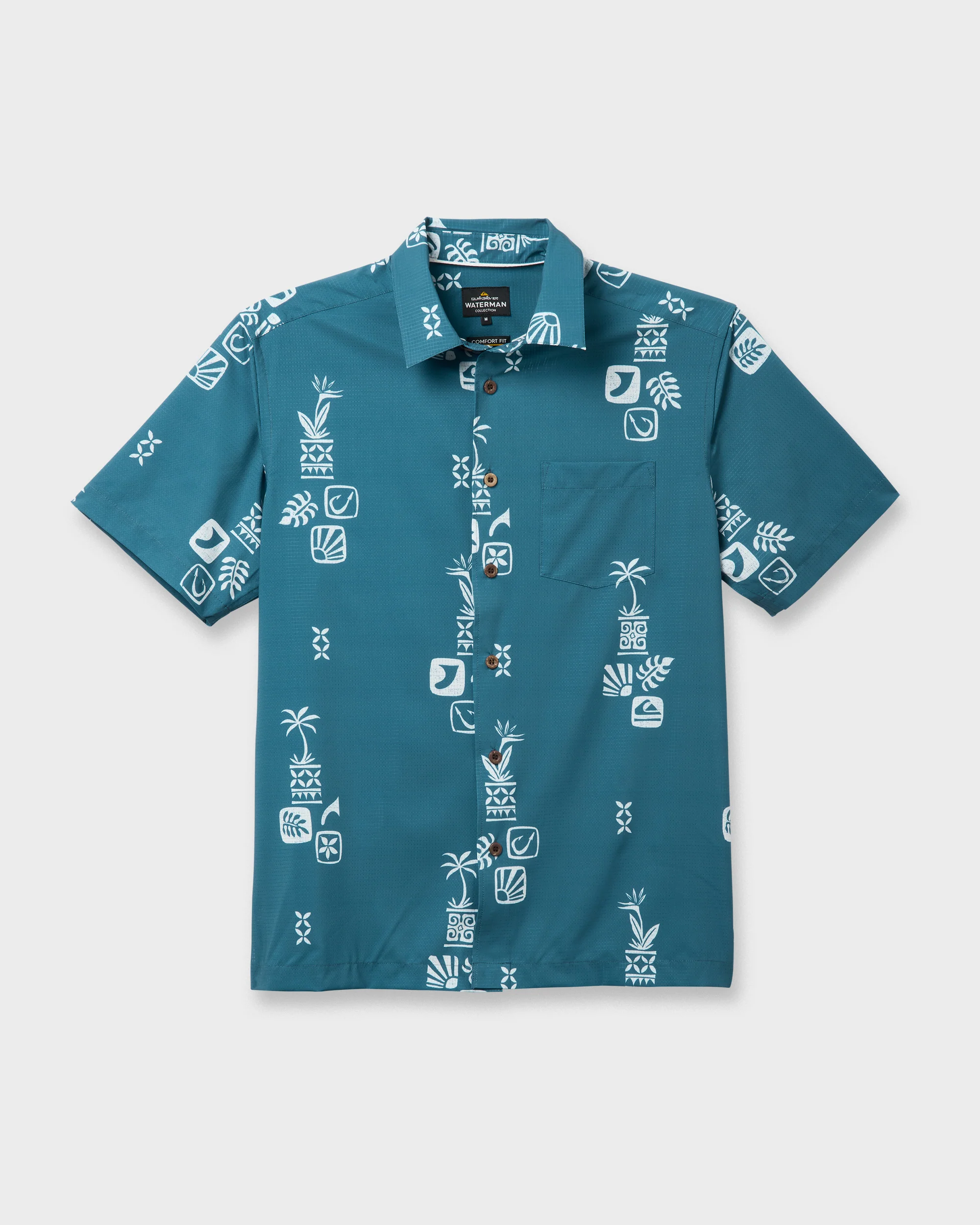 Waterman Mystic Fin Shirt - Real Teal 5 Waterman Mystic Fin Shirt - Real Teal