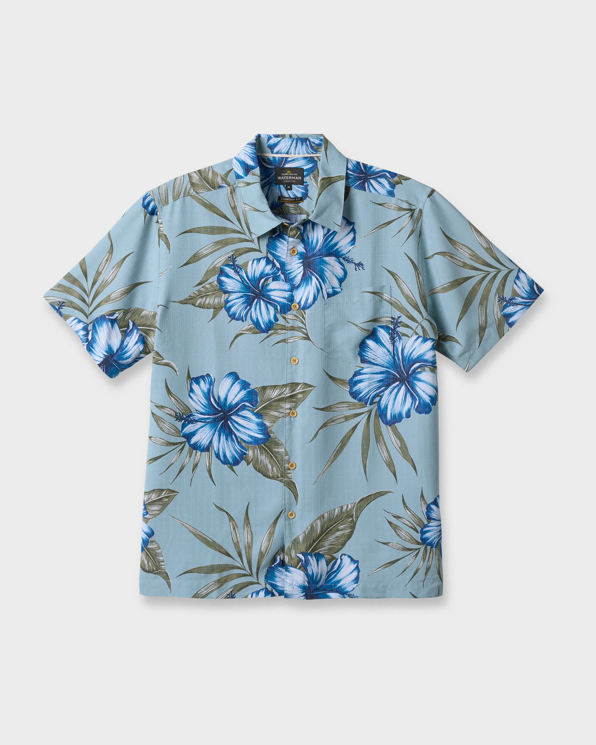 Waterman Tropical Dream Shirt - Sterling Blue 4 Waterman Tropical Dream Shirt - Sterling Blue