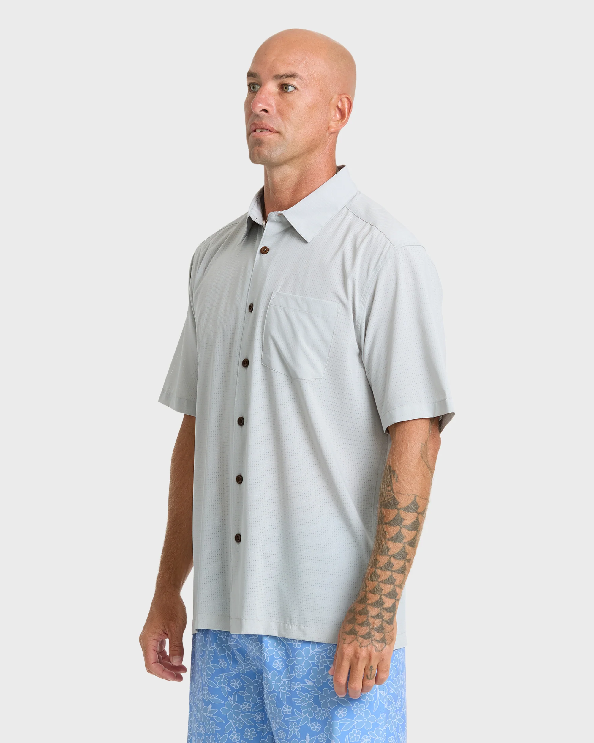 Mens Chaser SS Short Sleeve Woven Shirt (High Rise) 4 Mens Chaser SS Short Sleeve Woven Shirt (High Rise)