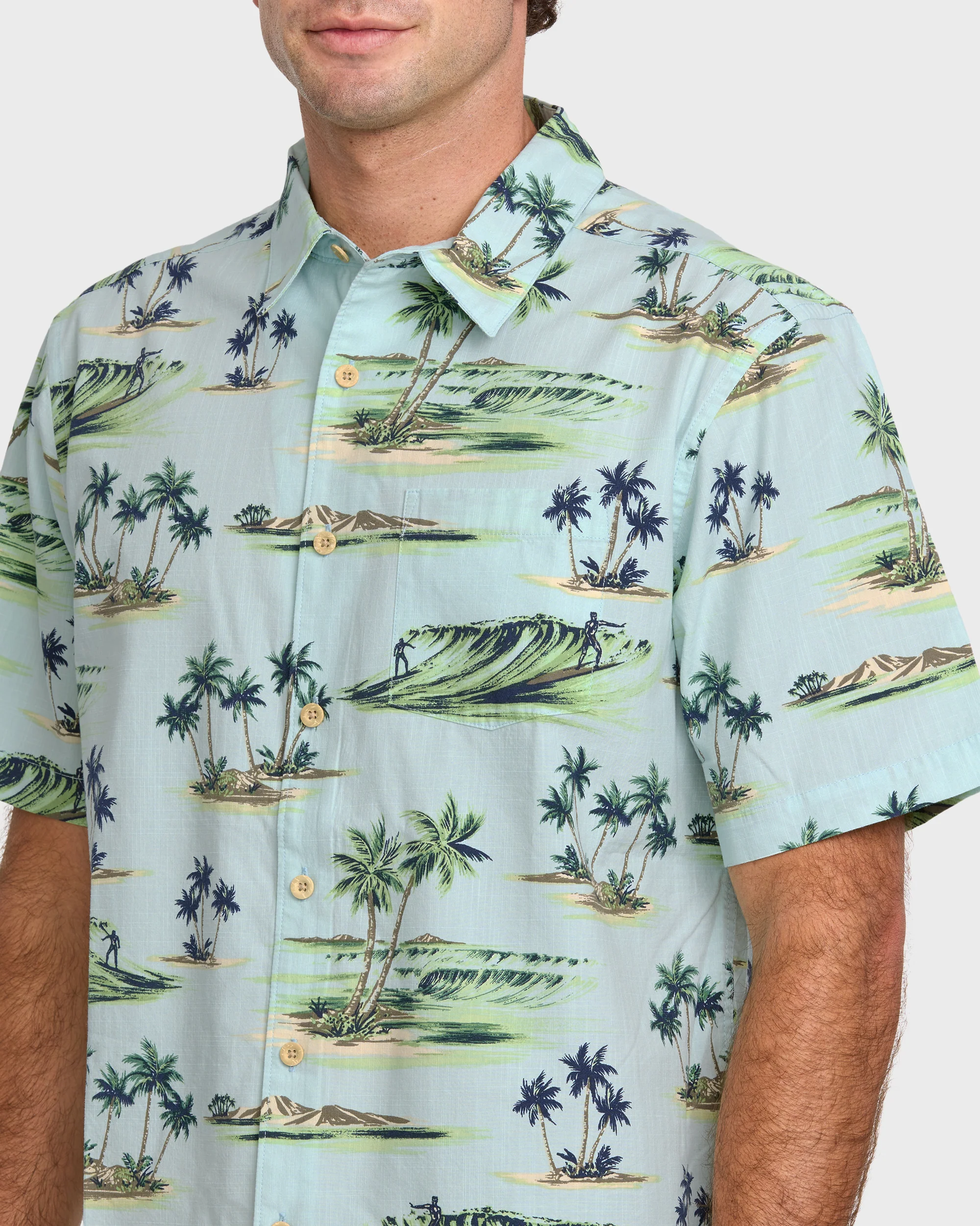 Waterman Day Dreamin' Shirt - Cool Blue 5 Waterman Day Dreamin' Shirt - Cool Blue