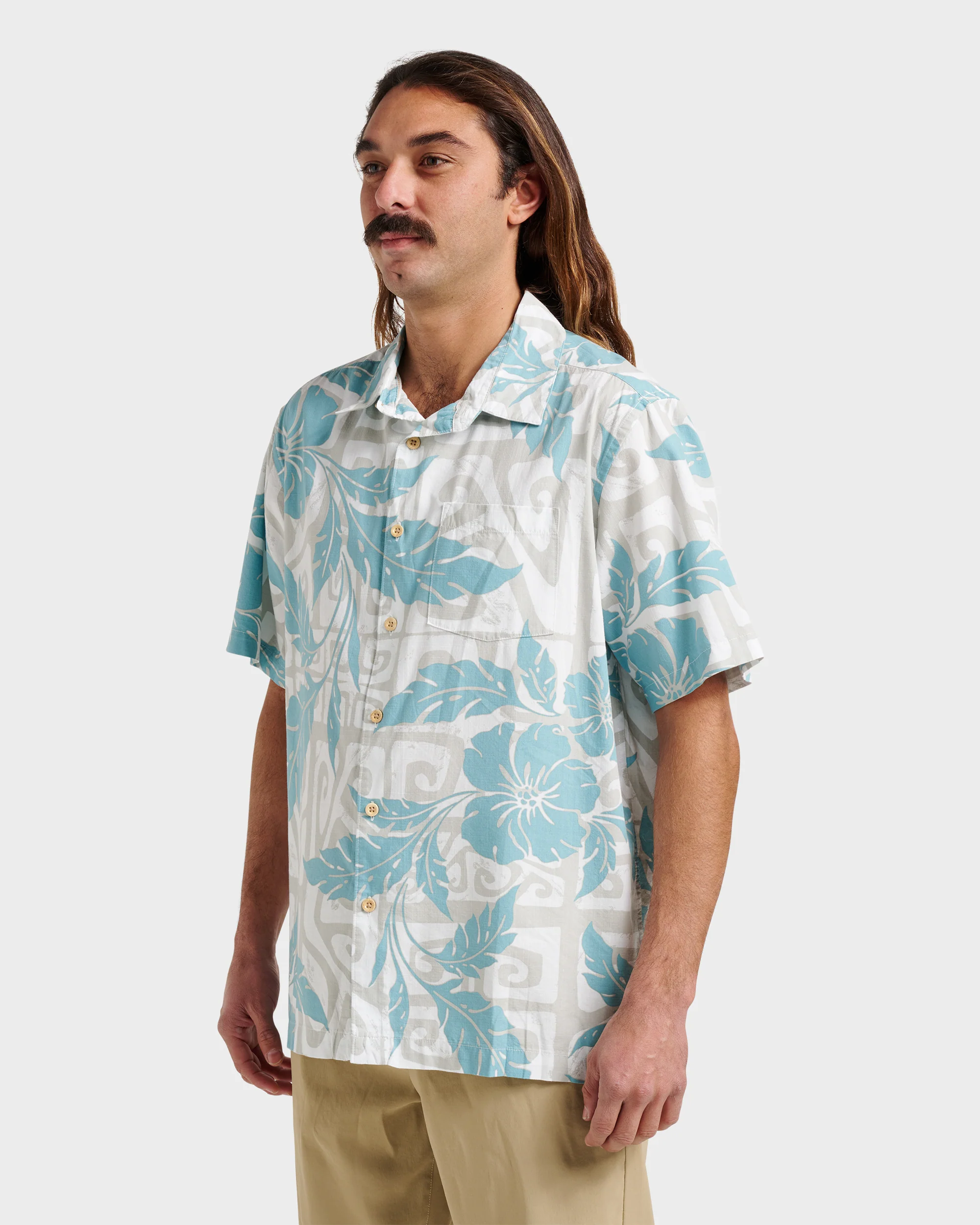 Waterman Beach Shack Shirt - White 3 Waterman Beach Shack Shirt - White
