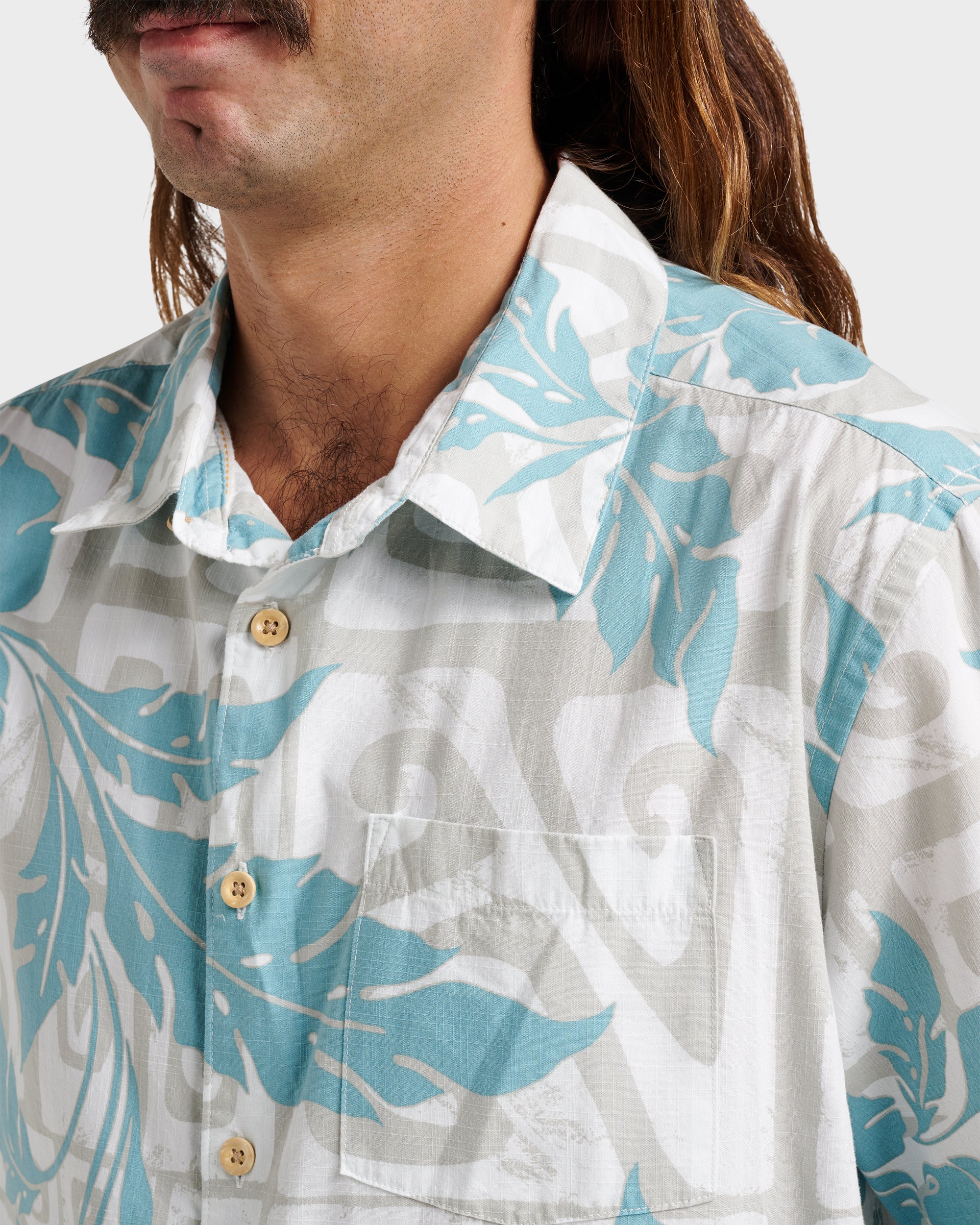 Waterman Beach Shack Shirt - White 4 Waterman Beach Shack Shirt - White