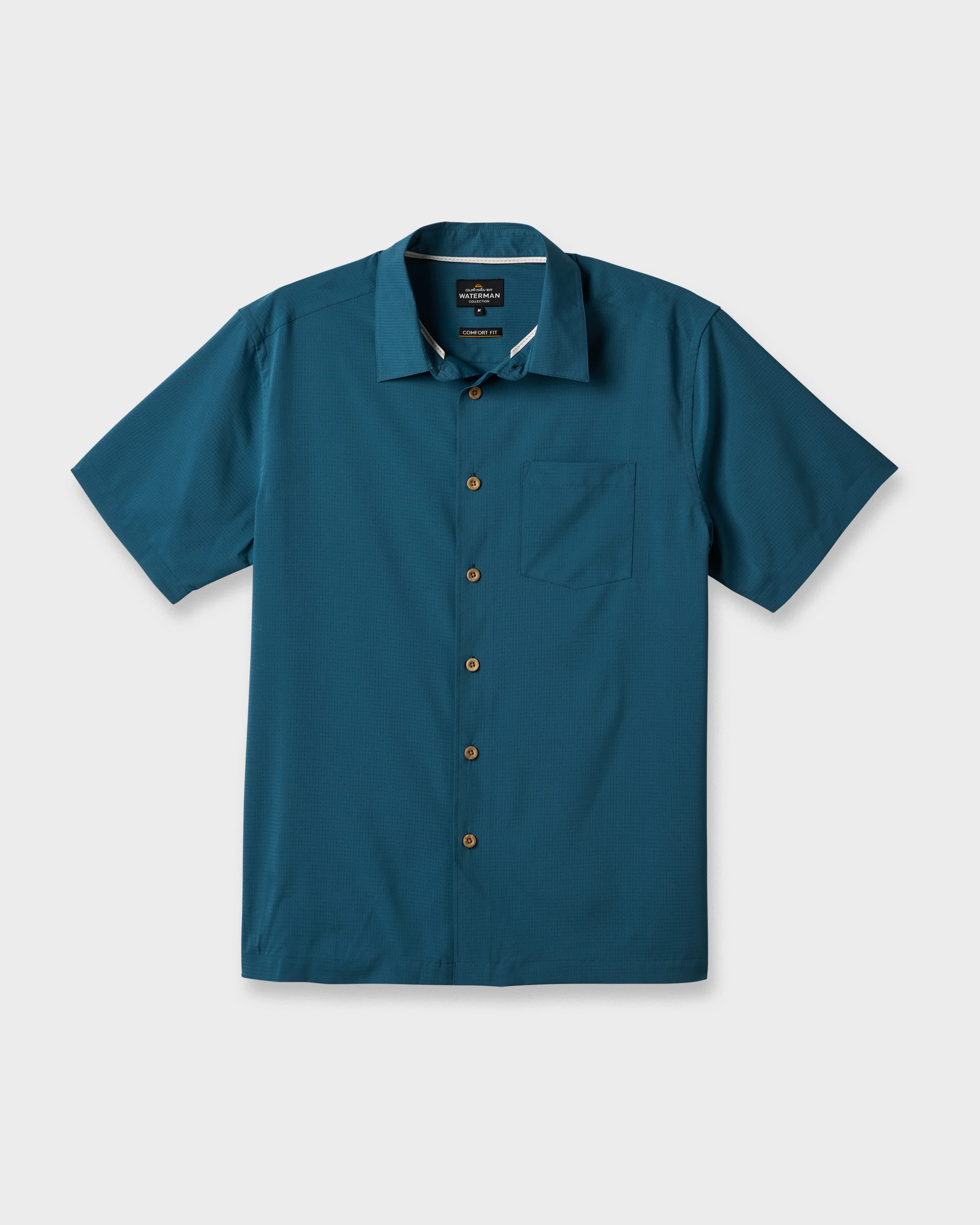 Chaser Short Sleeve Woven Shirt - Real Teal 5 Chaser Short Sleeve Woven Shirt - Real Teal