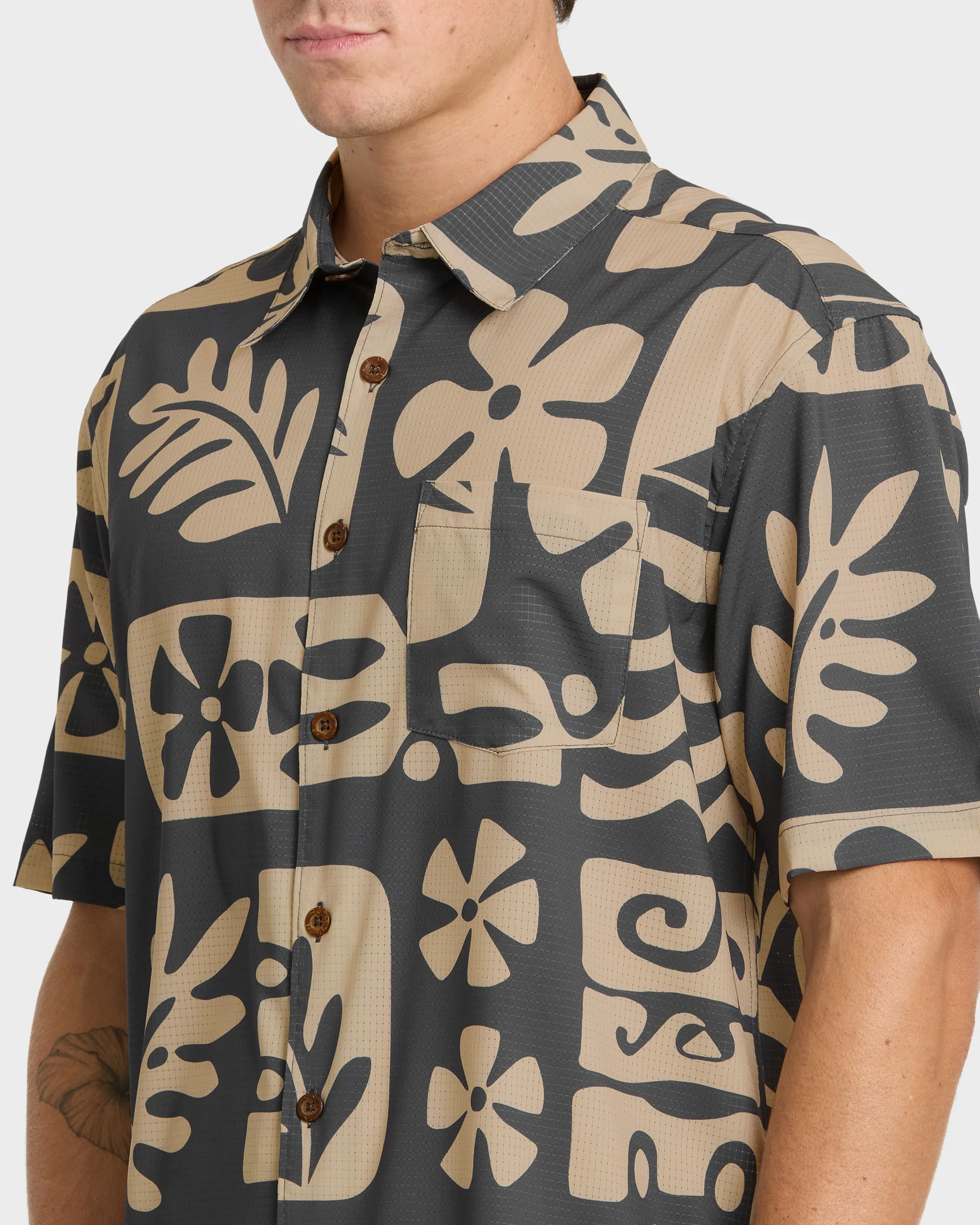 Waterman Dunes Shirt - Phantom 4 Waterman Dunes Shirt - Phantom