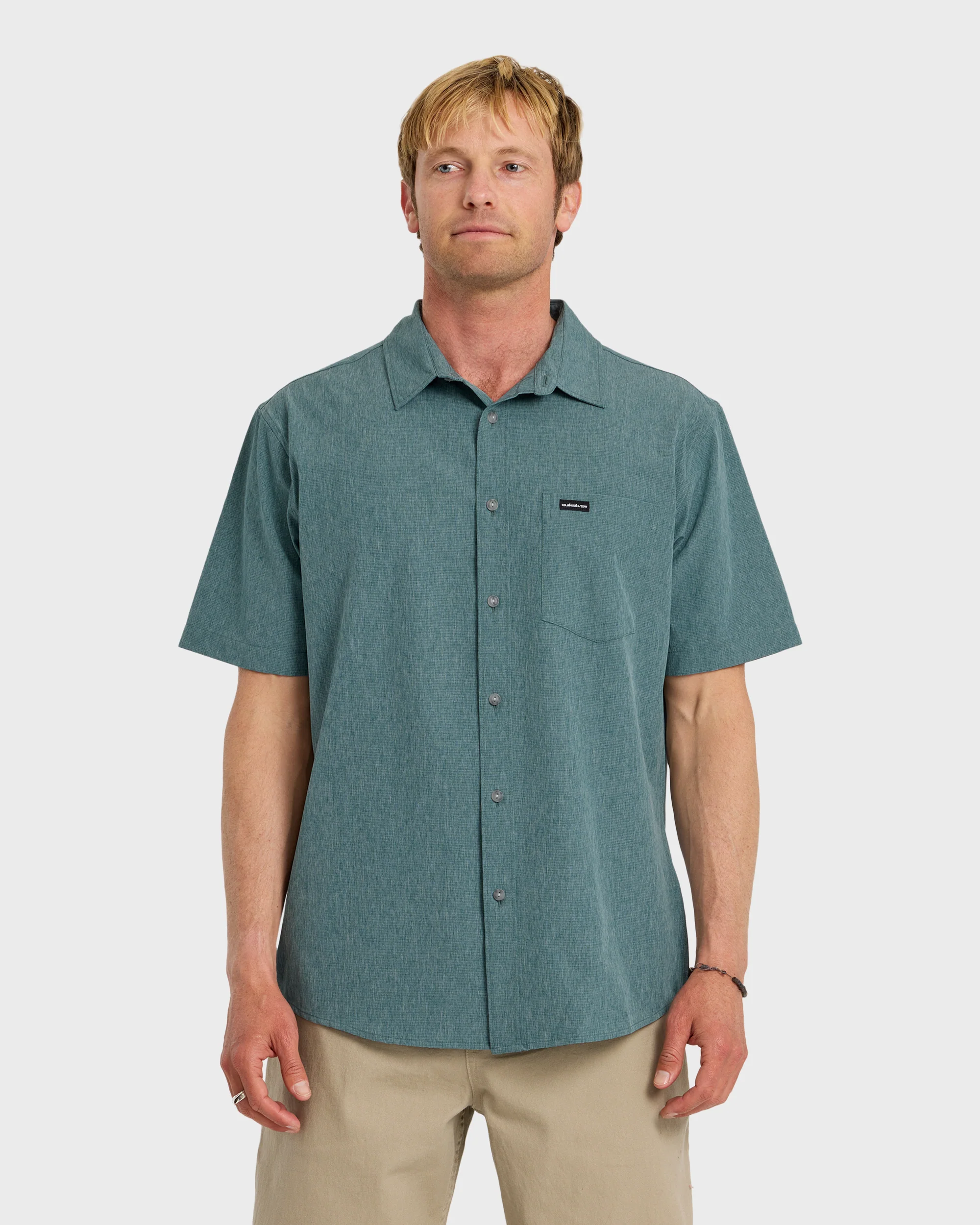 Ridgeport Tech Classic UPF Short Sleeve Shirt - Mediterranea 1 Ridgeport Tech Classic UPF Short Sleeve Shirt - Mediterranea