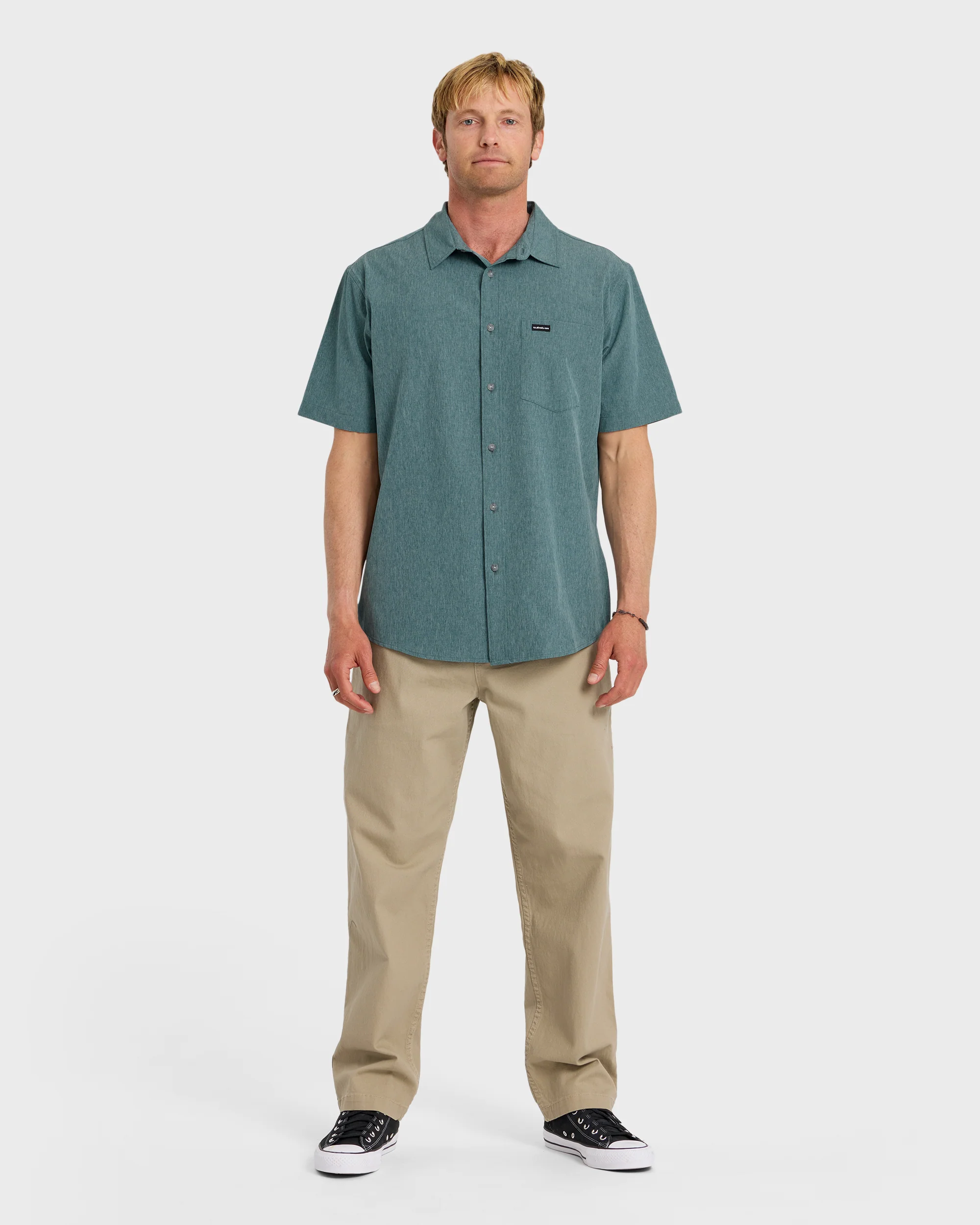 Ridgeport Tech Classic UPF Short Sleeve Shirt - Mediterranea 3 Ridgeport Tech Classic UPF Short Sleeve Shirt - Mediterranea