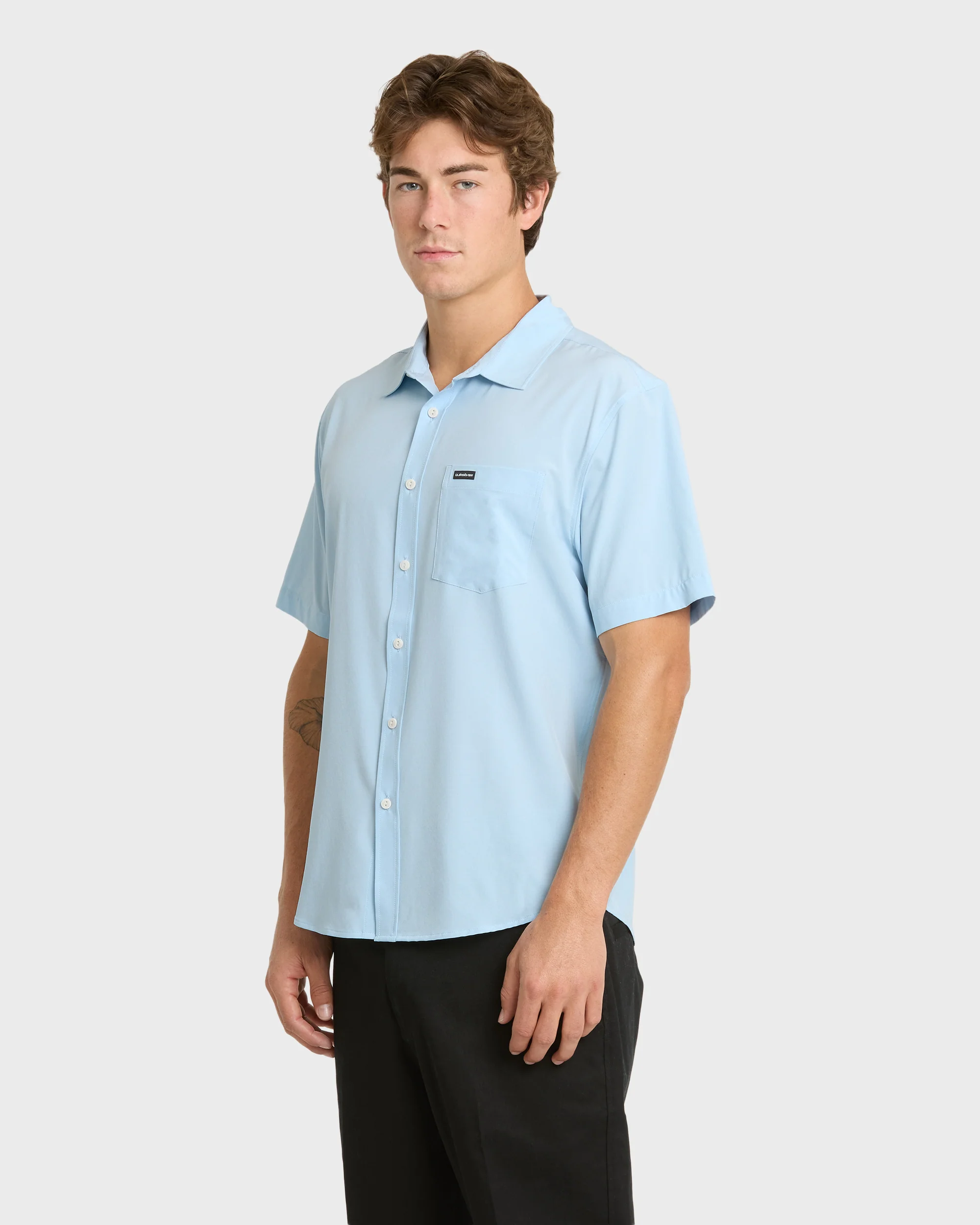 Ridgeport Tech Classic UPF Short Sleeve Shirt - Skyway 4 Ridgeport Tech Classic UPF Short Sleeve Shirt - Skyway