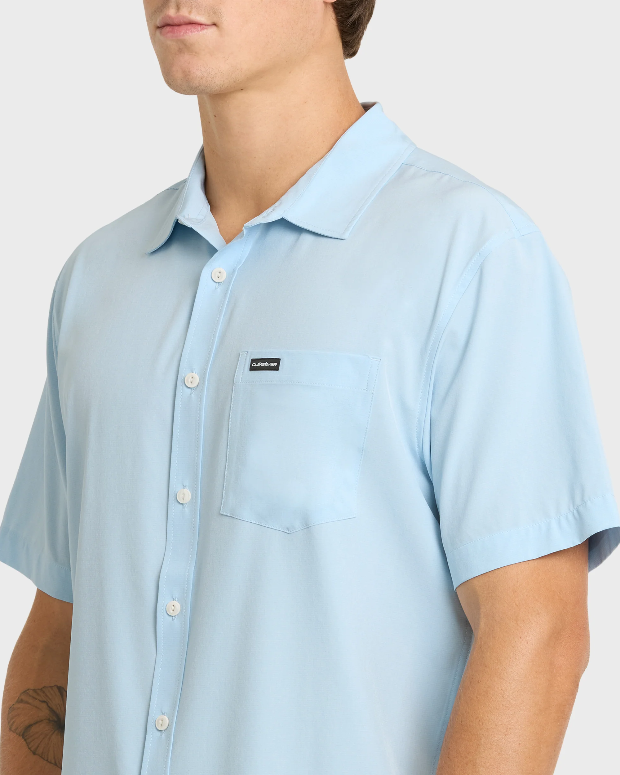 Ridgeport Tech Classic UPF Short Sleeve Shirt - Skyway 5 Ridgeport Tech Classic UPF Short Sleeve Shirt - Skyway