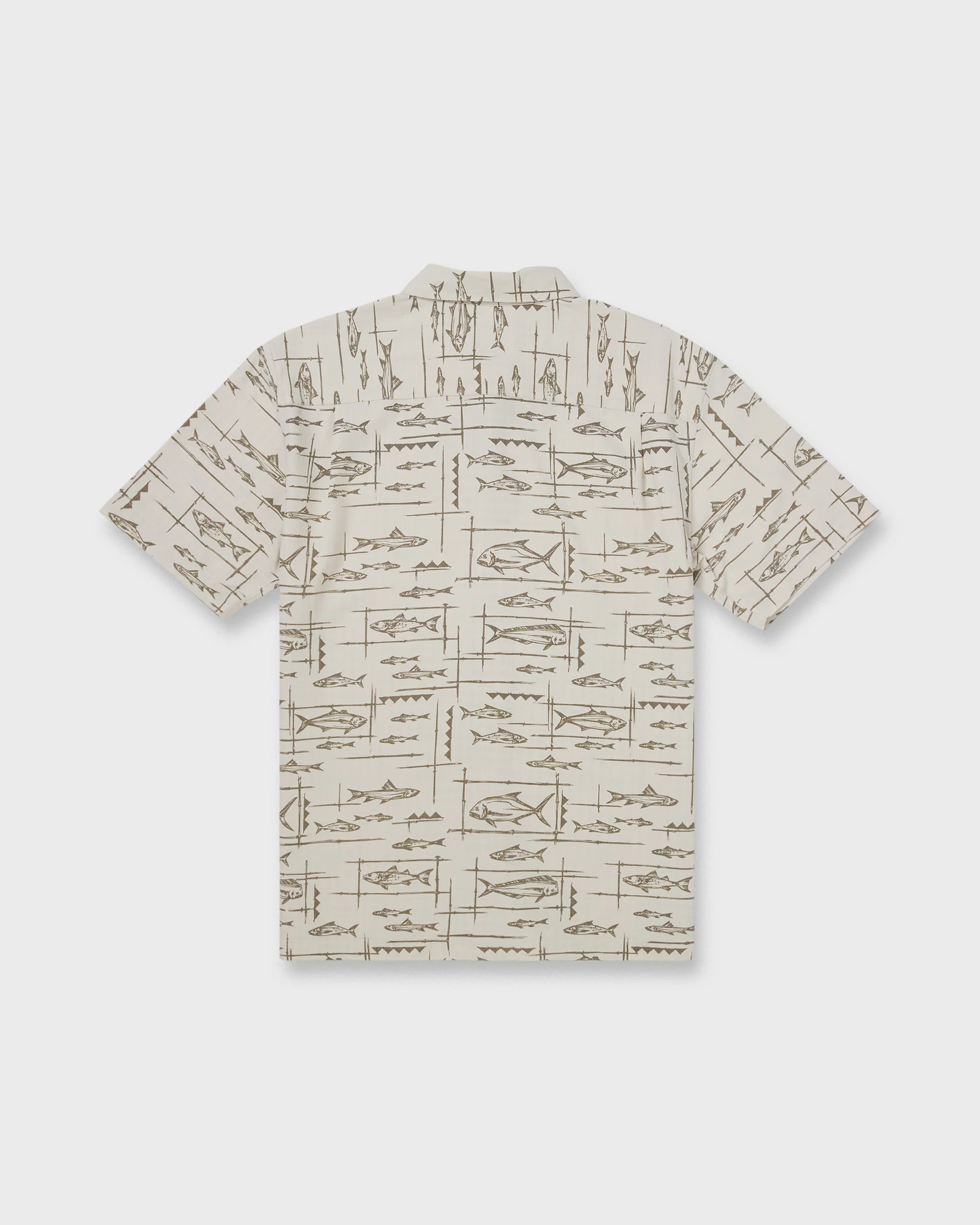 Waterman Topanga Short Sleeve Shirt - Moonbeam 7 Waterman Topanga Short Sleeve Shirt - Moonbeam