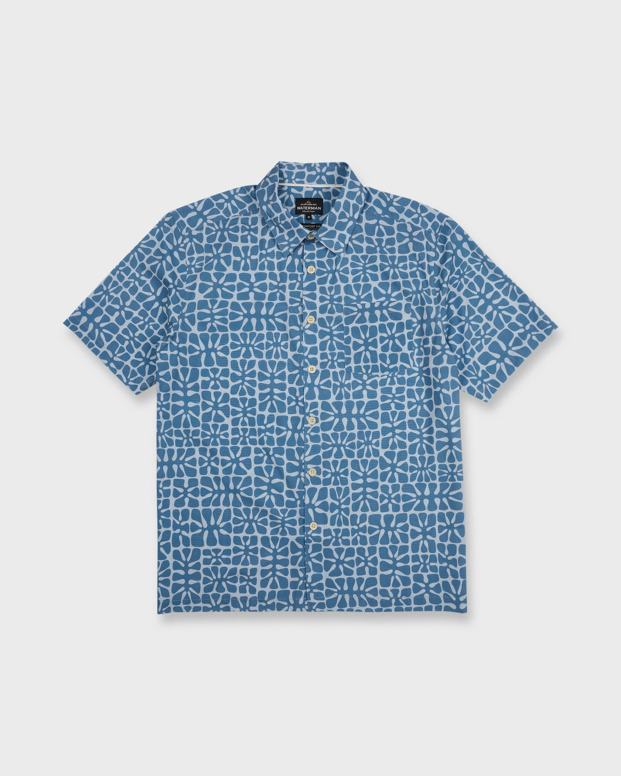 Waterman Coral Sea Performance Short Sleeve Shirt - Skyway 6 Waterman Coral Sea Performance Short Sleeve Shirt - Skyway