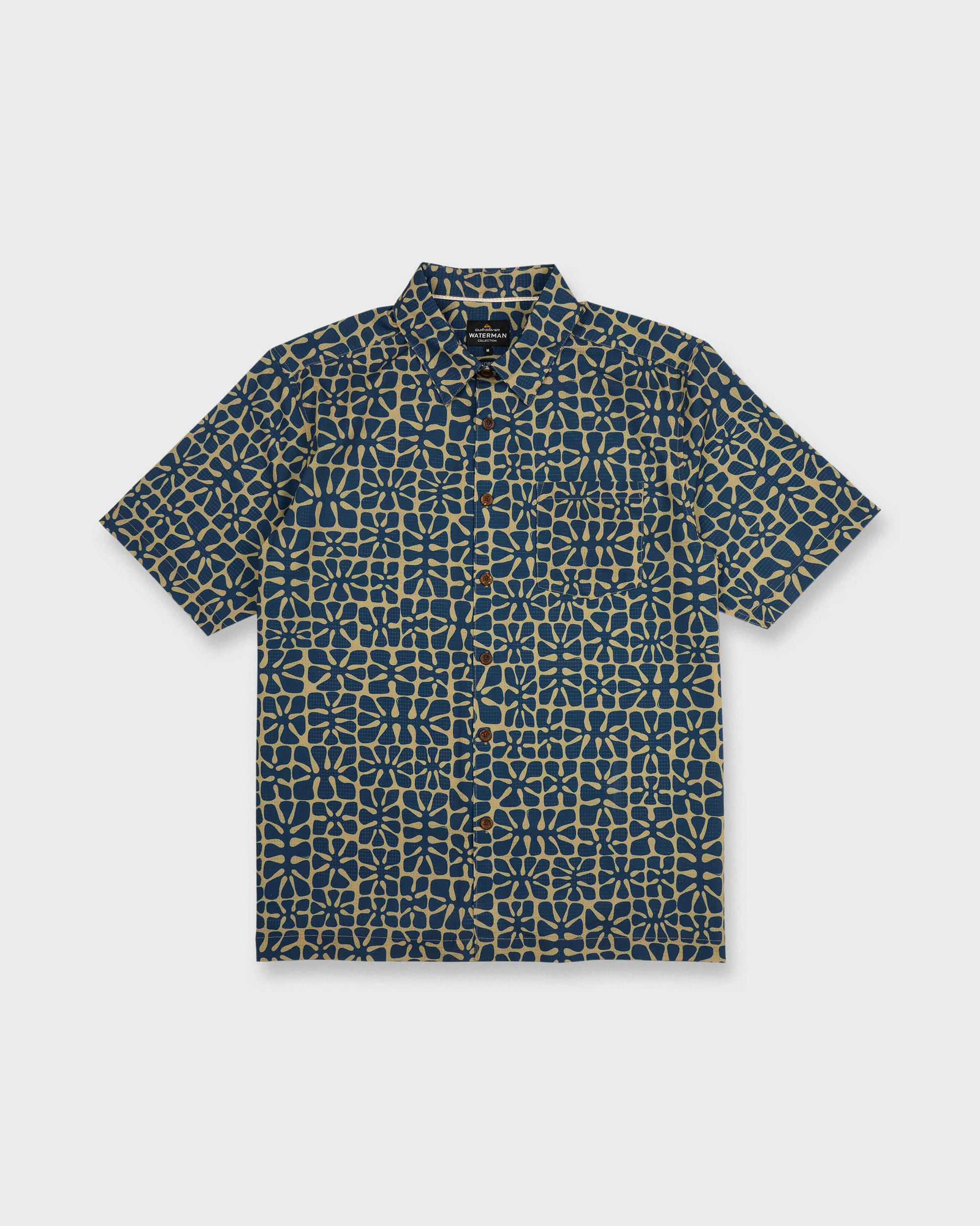 Waterman Coral Sea Performance Short Sleeve Shirt - Dark Denim 6 Waterman Coral Sea Performance Short Sleeve Shirt - Dark Denim