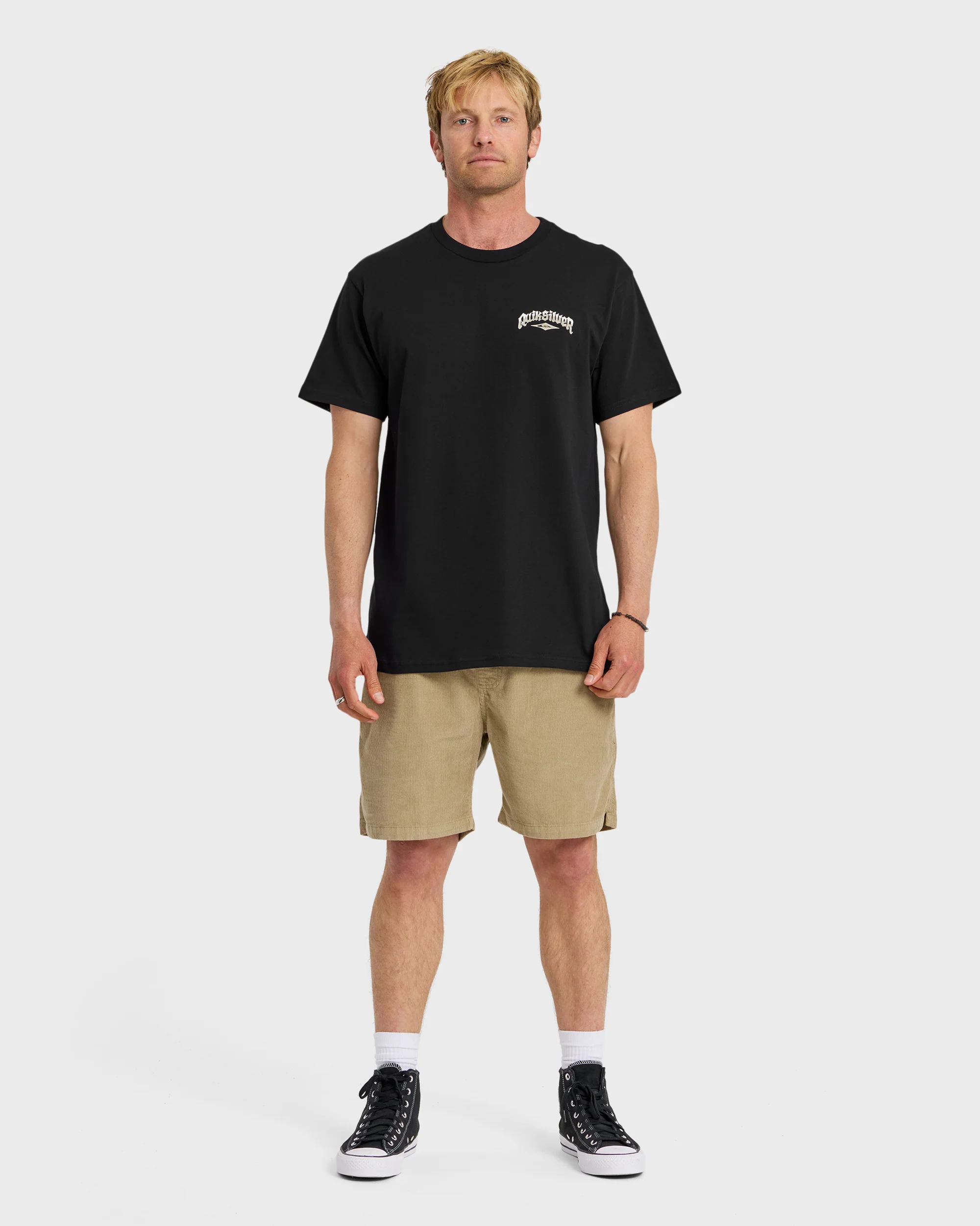 Diamond Arch Classic Short Sleeve T-Shirt - Black 3 Diamond Arch Classic Short Sleeve T-Shirt - Black