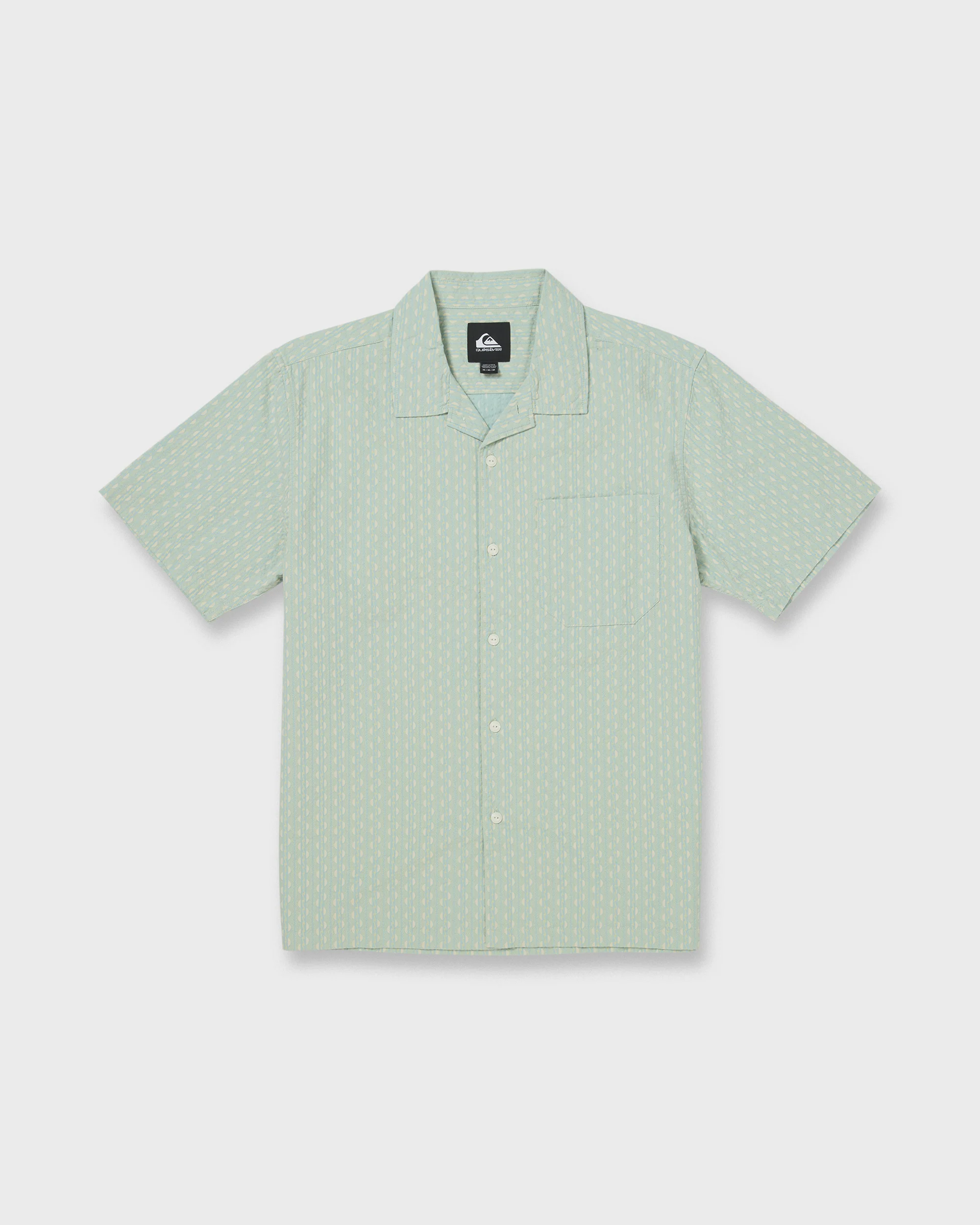 Horizons Casual Seersucker Short Sleeve Shirt - Blue Haze 6 Horizons Casual Seersucker Short Sleeve Shirt - Blue Haze