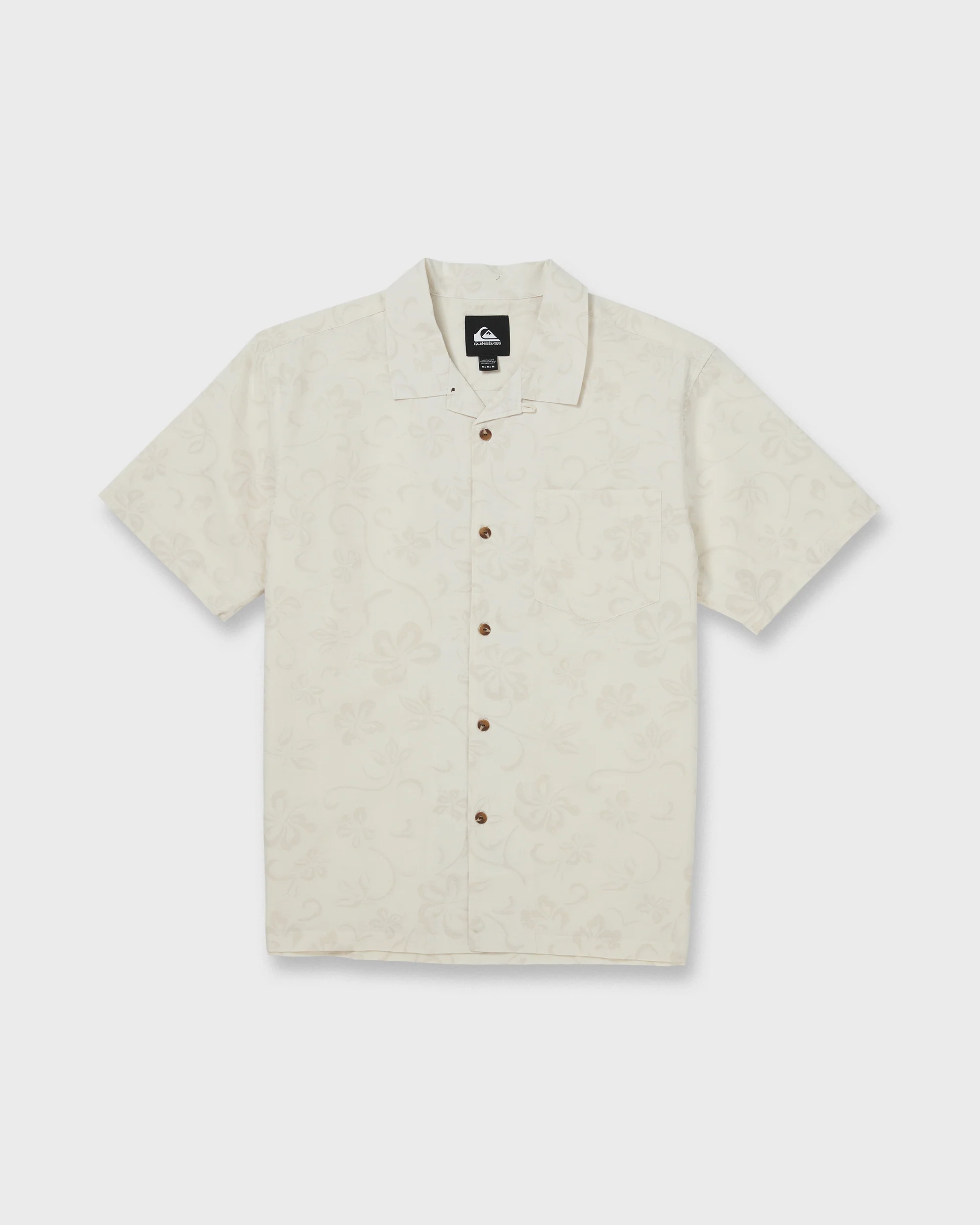 Lo-Biscus DNA Short Sleeve Camp Shirt - Snow White 6 Lo-Biscus DNA Short Sleeve Camp Shirt - Snow White